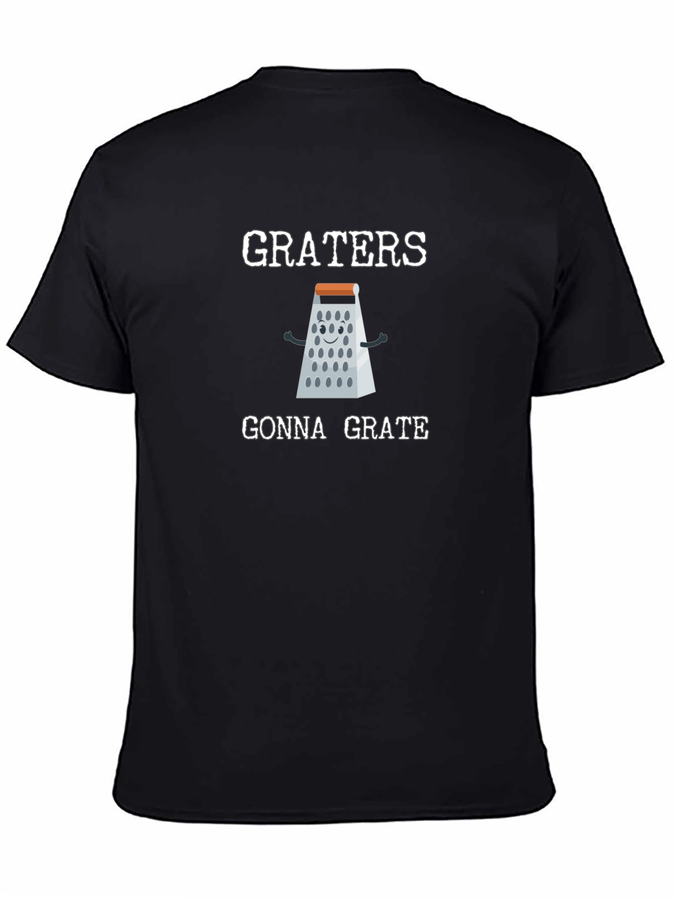 Funny Graters Gonna Grate Black T-Shirt