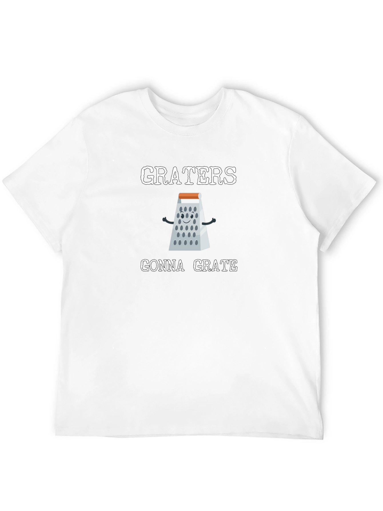 Funny Graters Gonna Grate Black T-Shirt