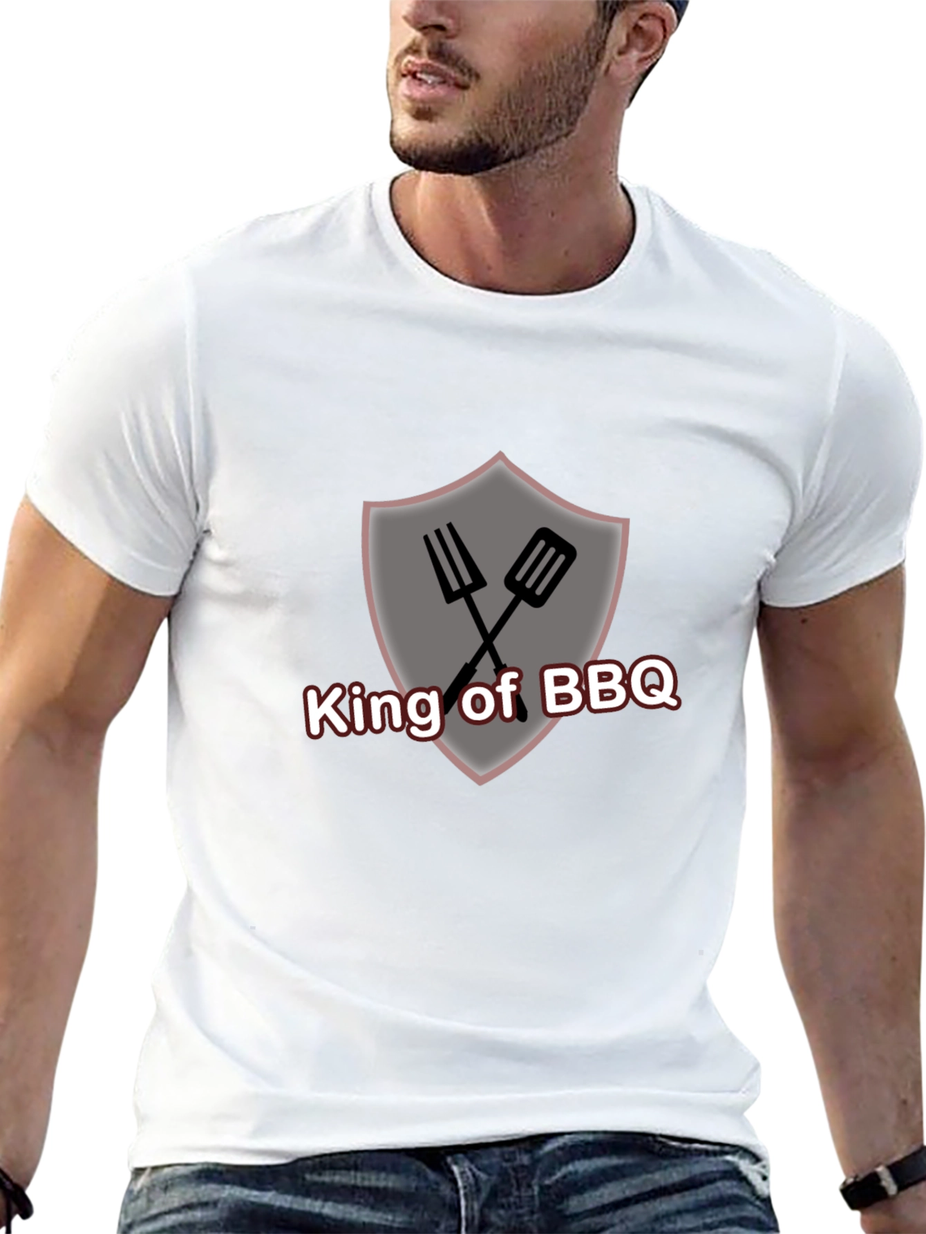 King of BBQ Graphic T-Shirt