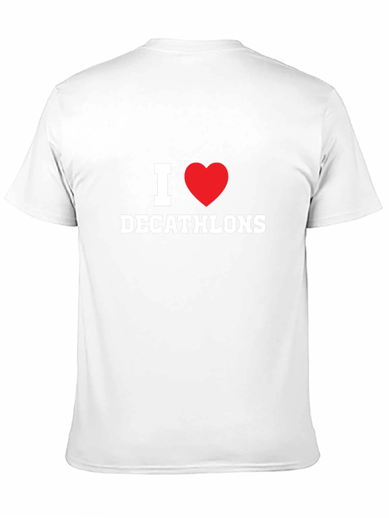 I Heart Decathlons Black T-Shirt