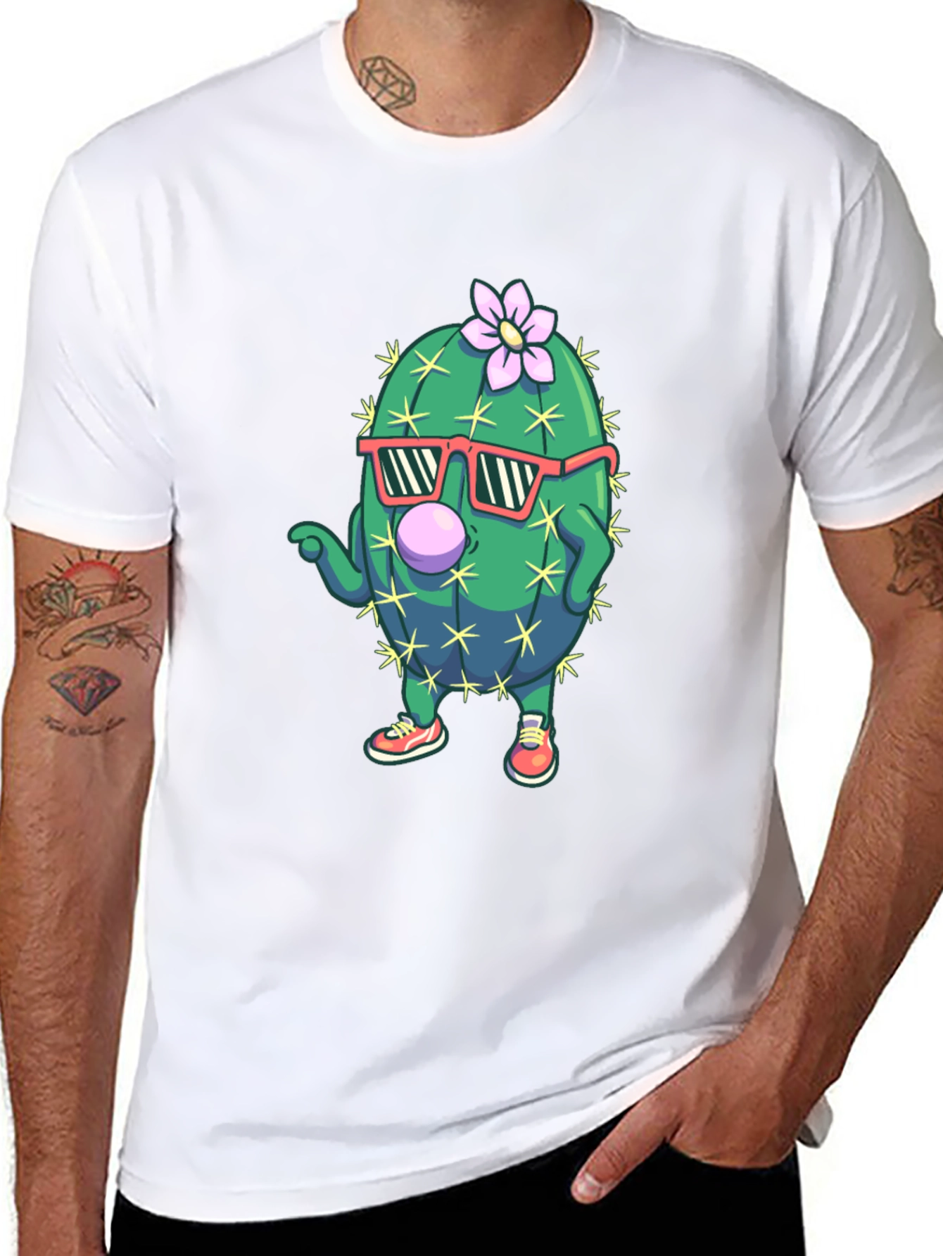 Cool Cactus T-Shirt - Funny Plant Graphic Tee