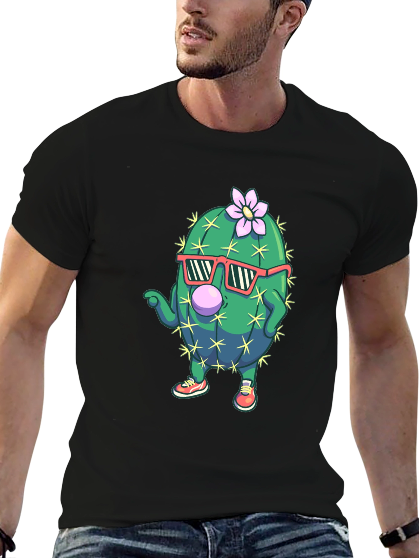 Cool Cactus T-Shirt - Funny Plant Graphic Tee