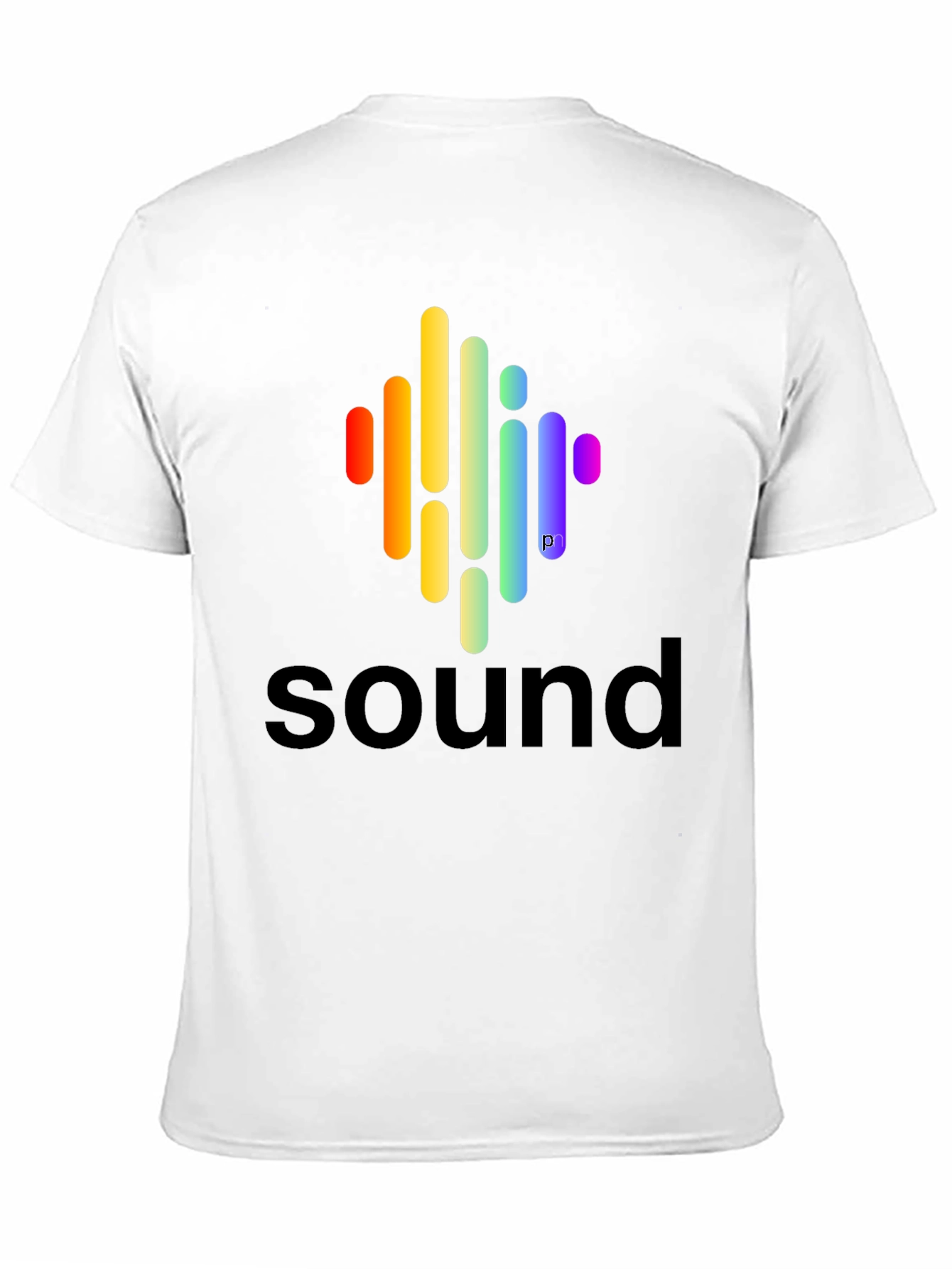 Sound Wave Spectrum Graphic T-Shirt