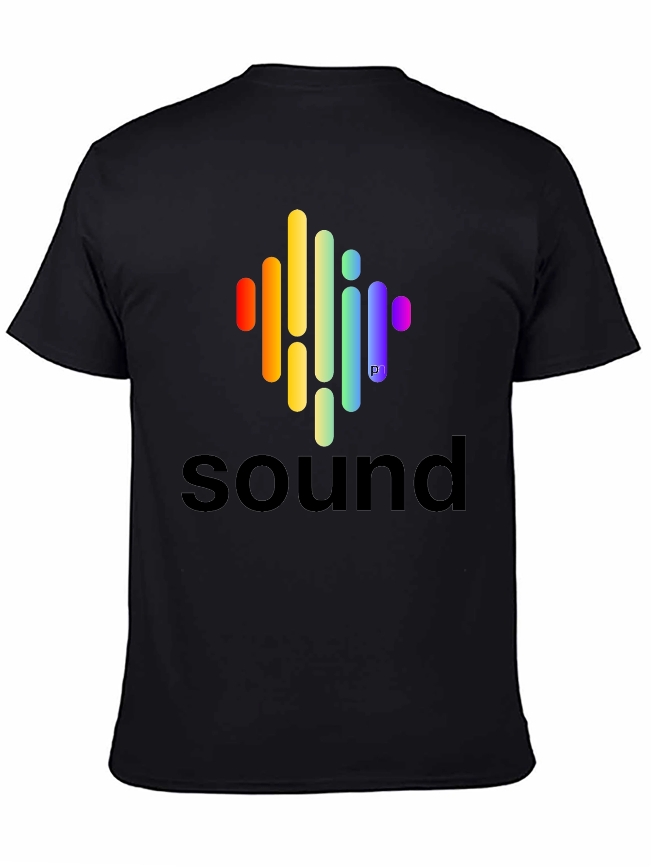 Sound Wave Spectrum Graphic T-Shirt