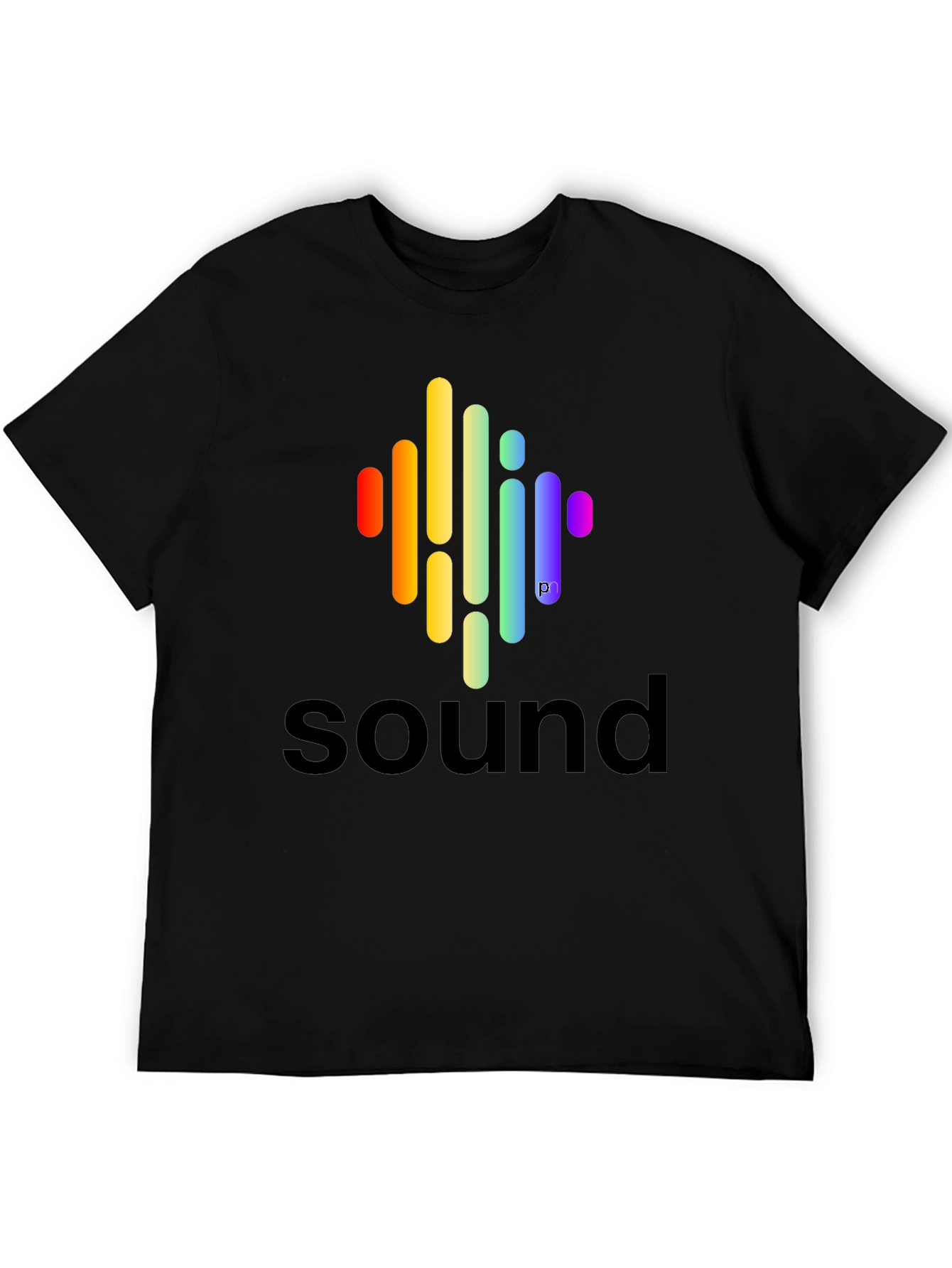 Sound Wave Spectrum Graphic T-Shirt