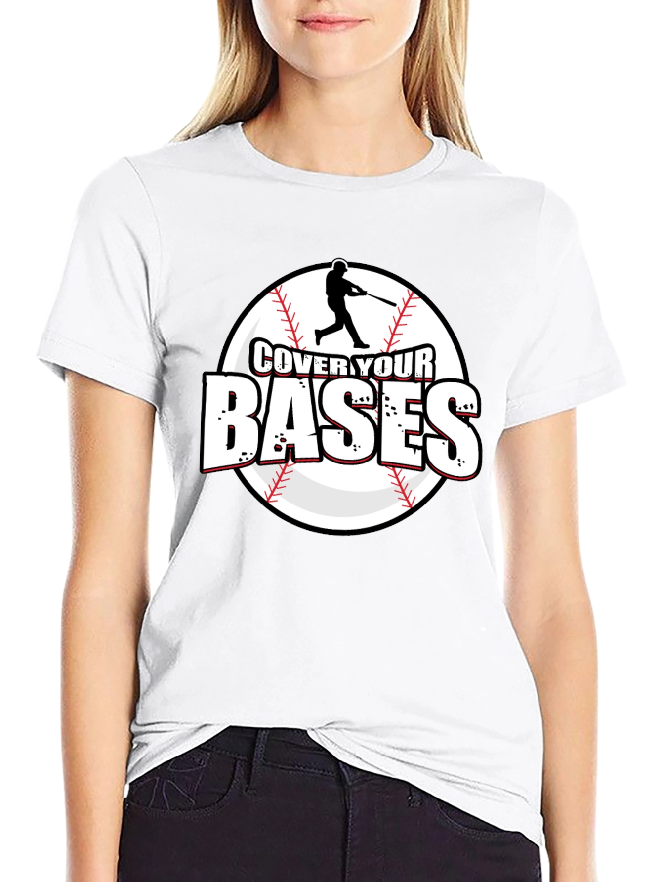 Cover Your Bases Baseball T-Shirt