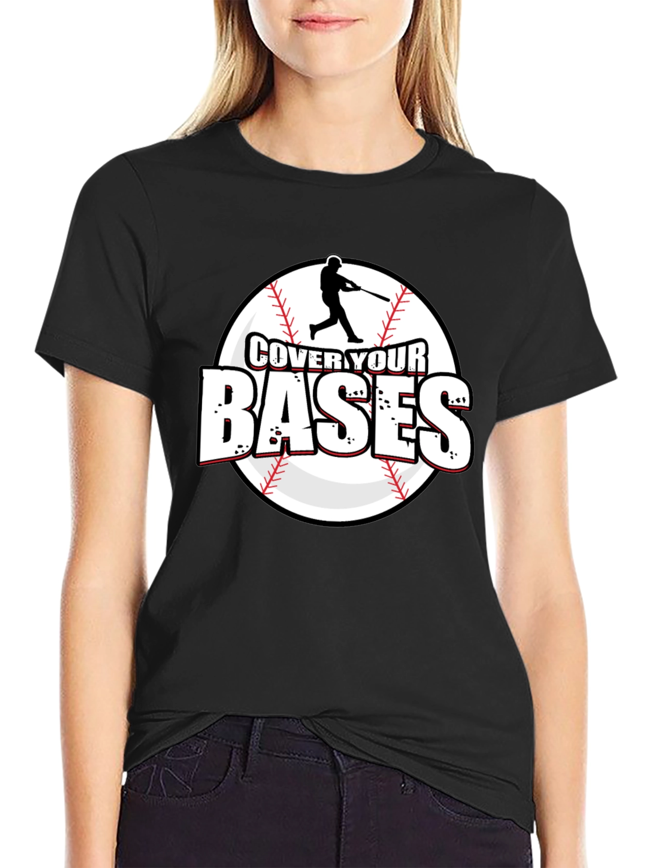 Cover Your Bases Baseball T-Shirt
