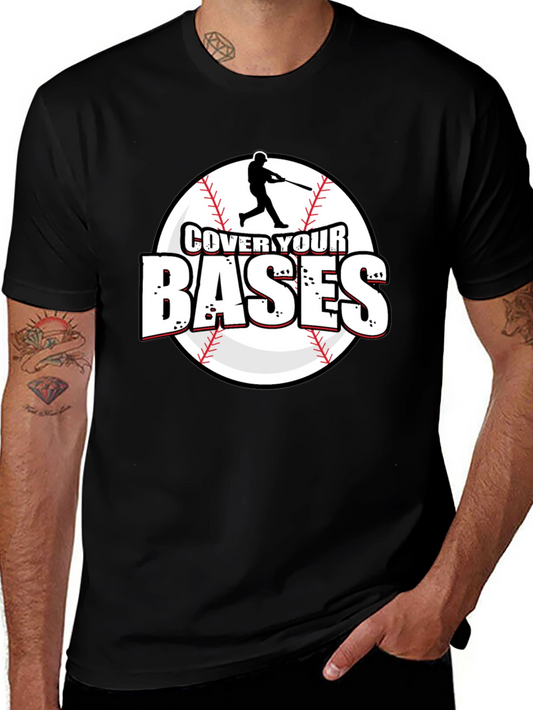 Cover Your Bases Baseball T-Shirt