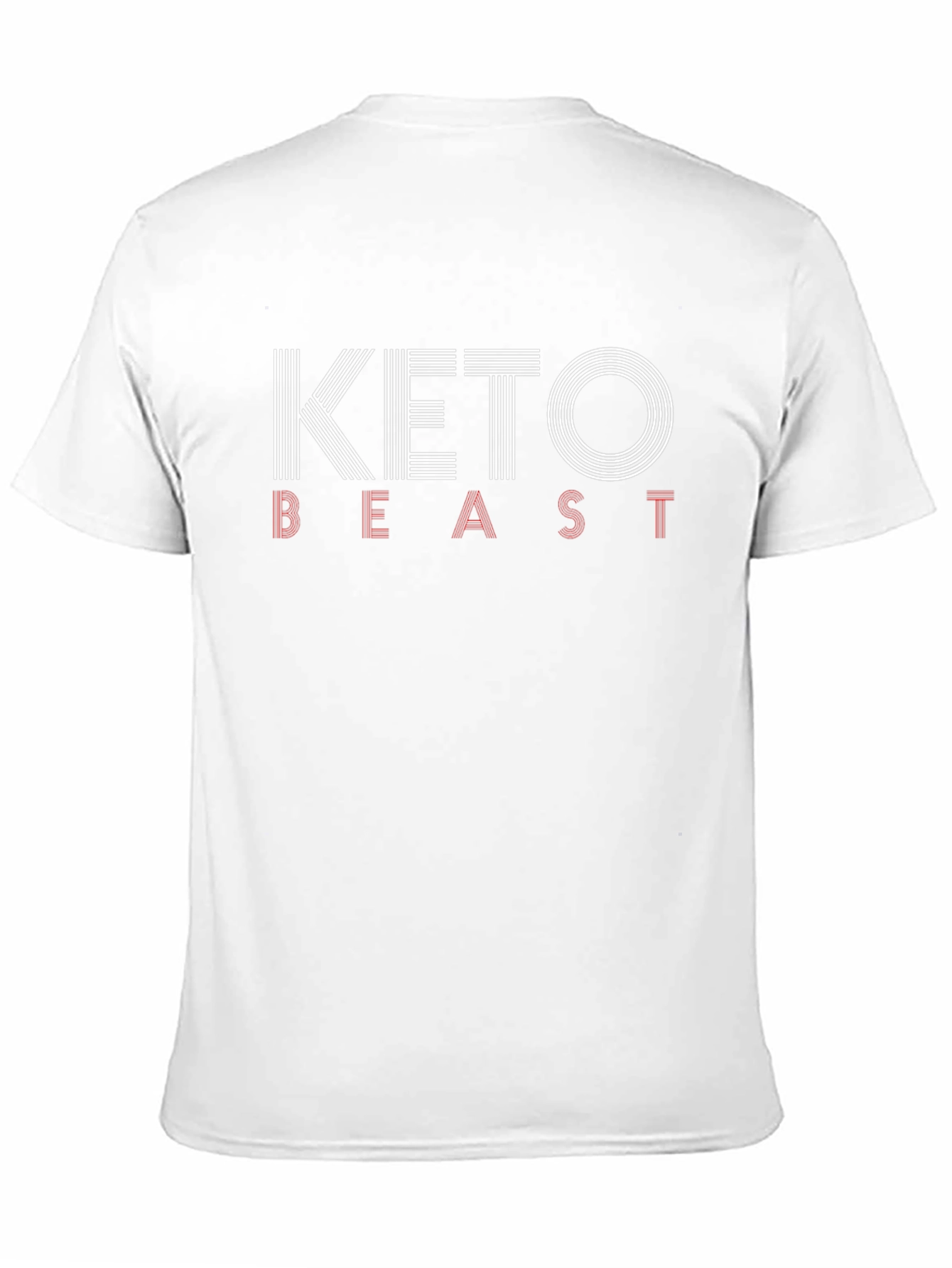Keto Beast Graphic T-Shirt - Fitness Lifestyle Apparel