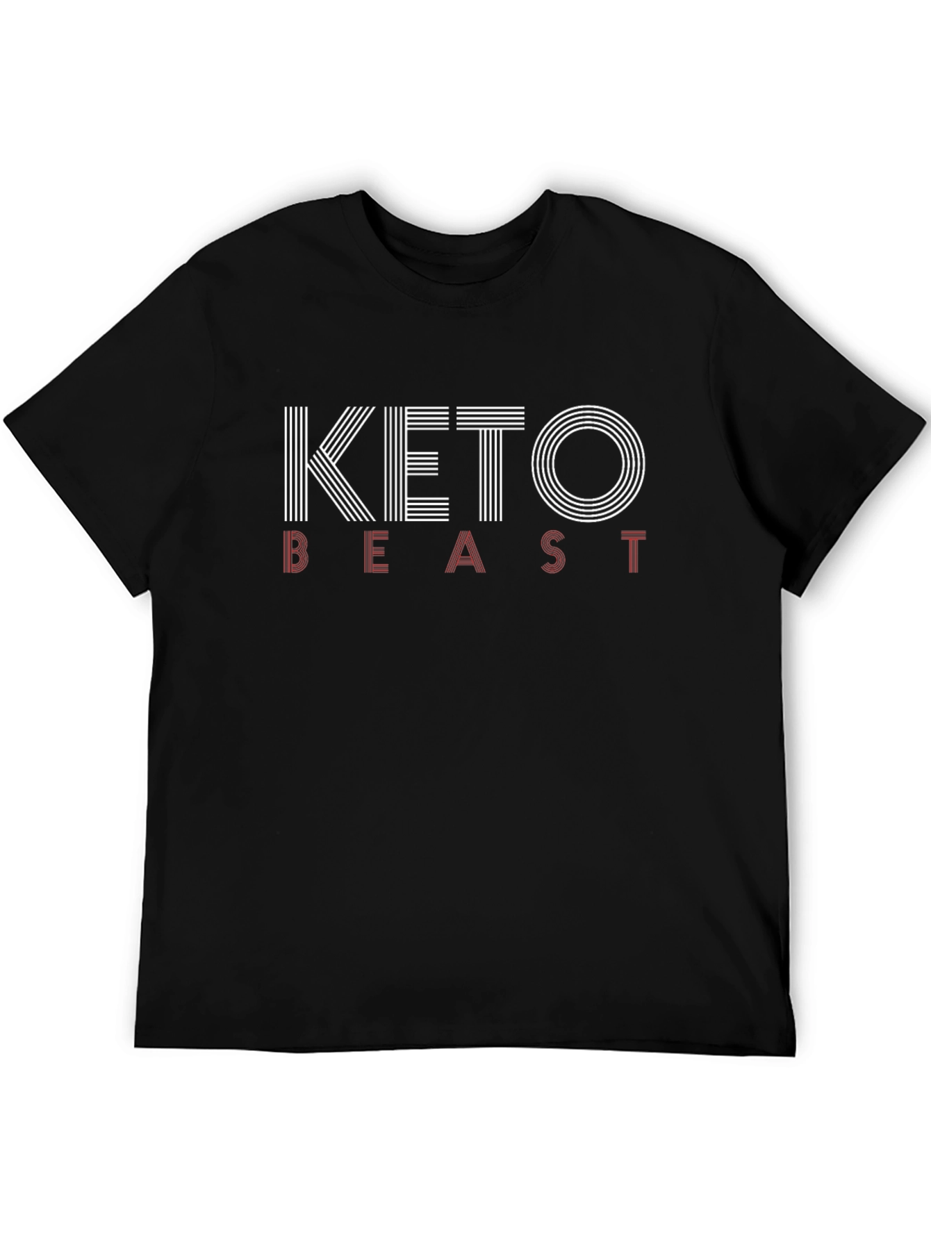 Keto Beast Graphic T-Shirt - Fitness Lifestyle Apparel
