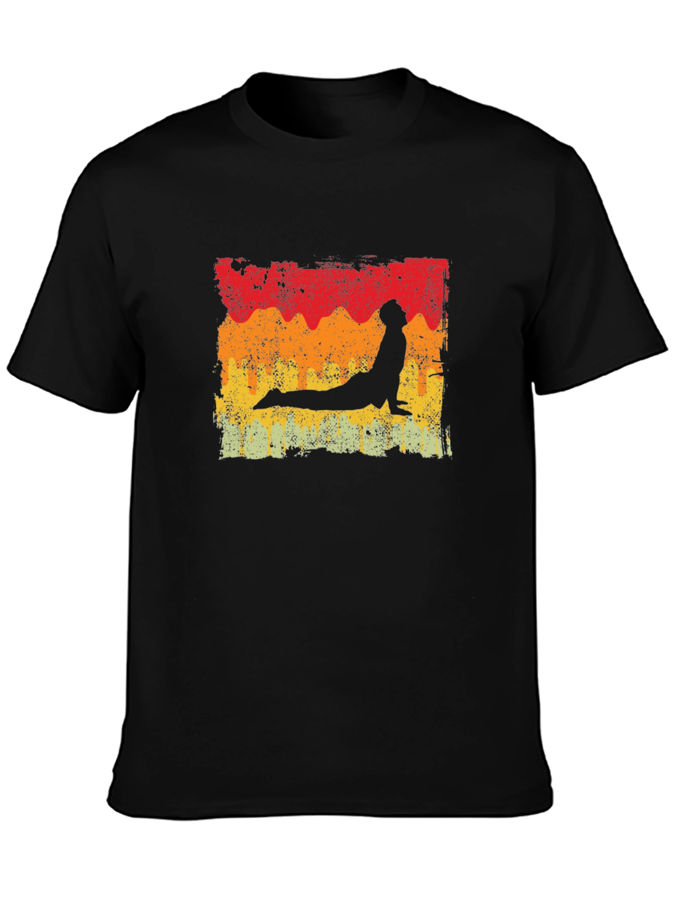 Retro Yoga Pose T-Shirt