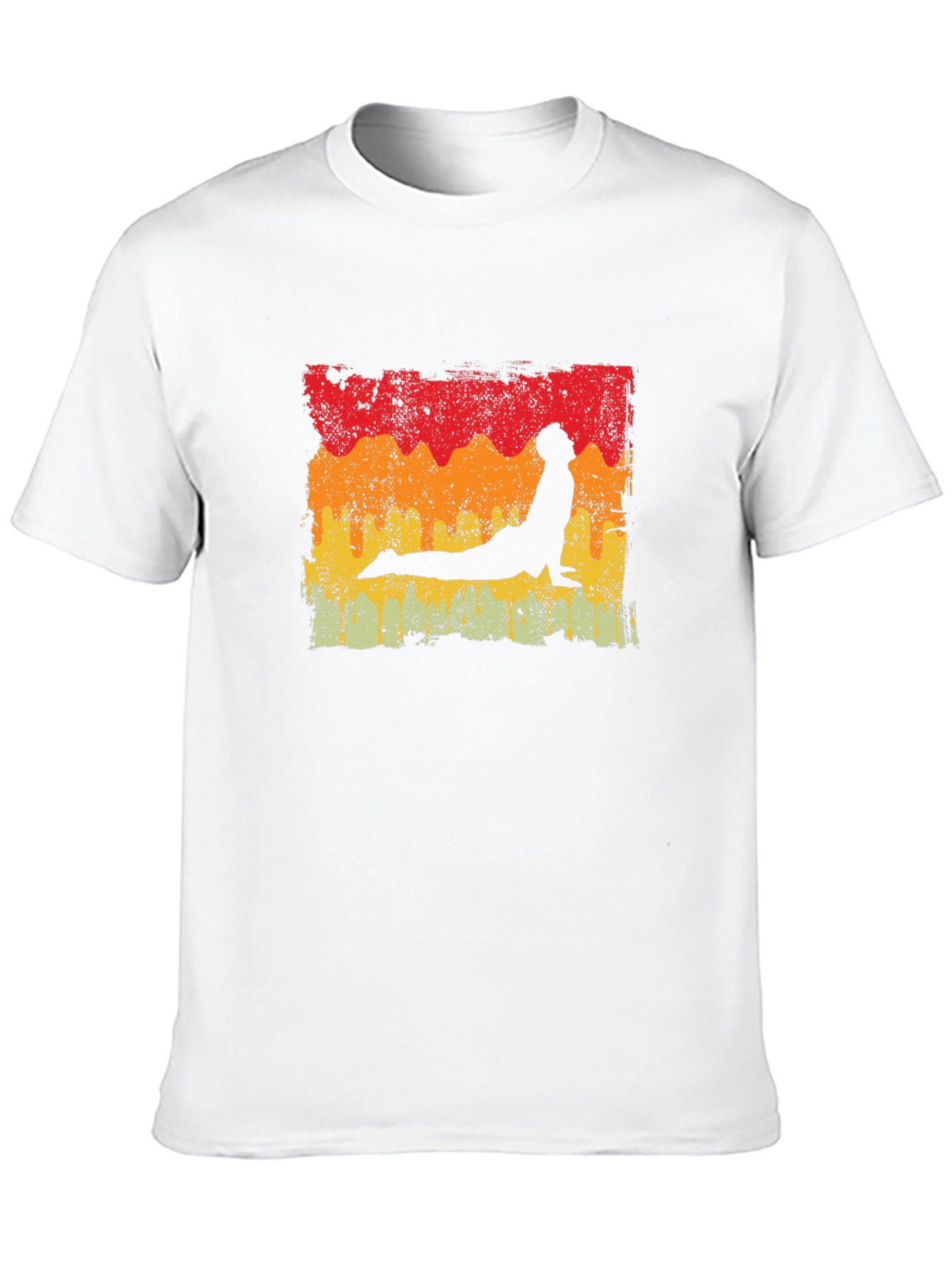 Retro Yoga Pose T-Shirt