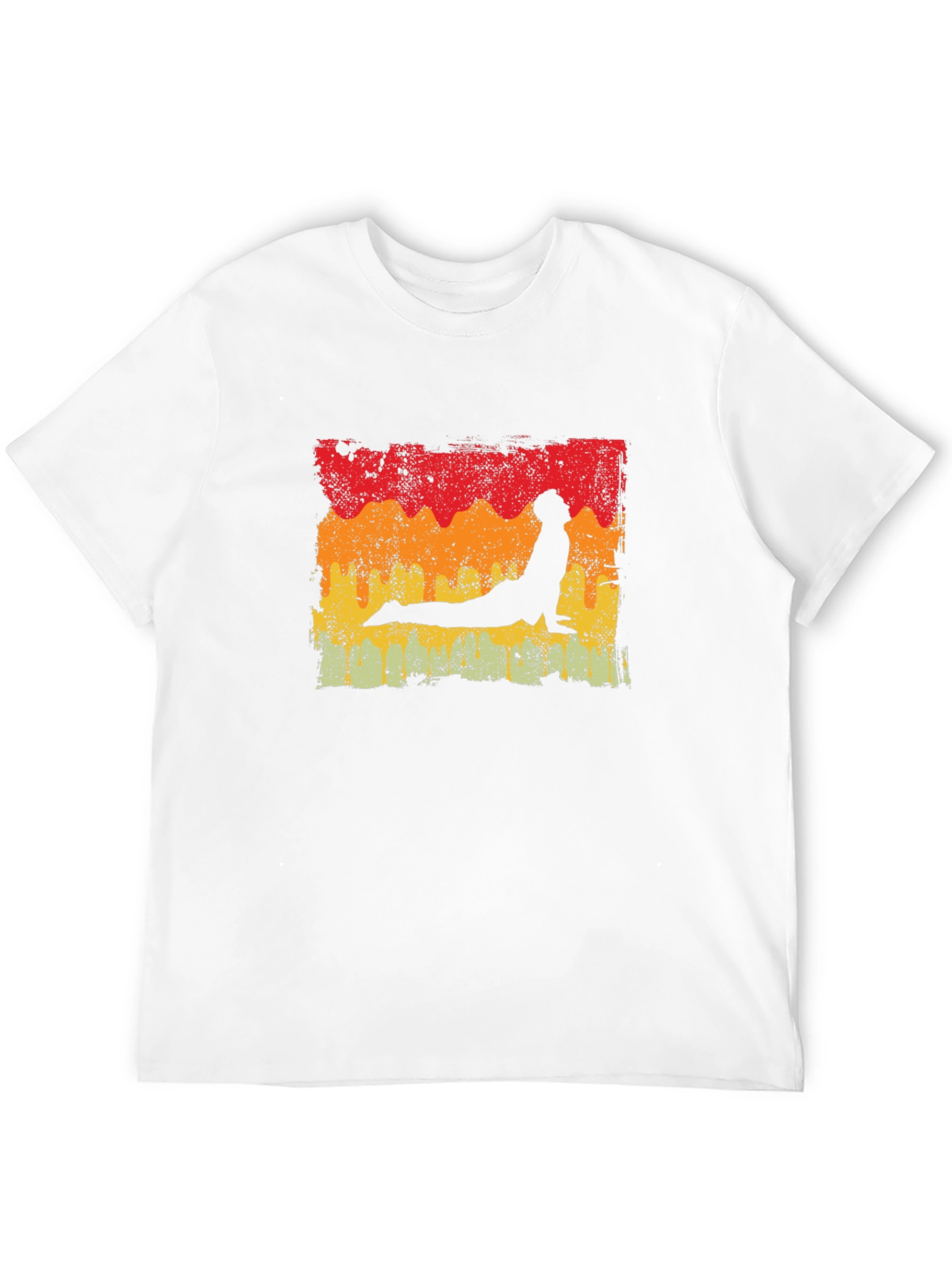 Retro Yoga Pose T-Shirt