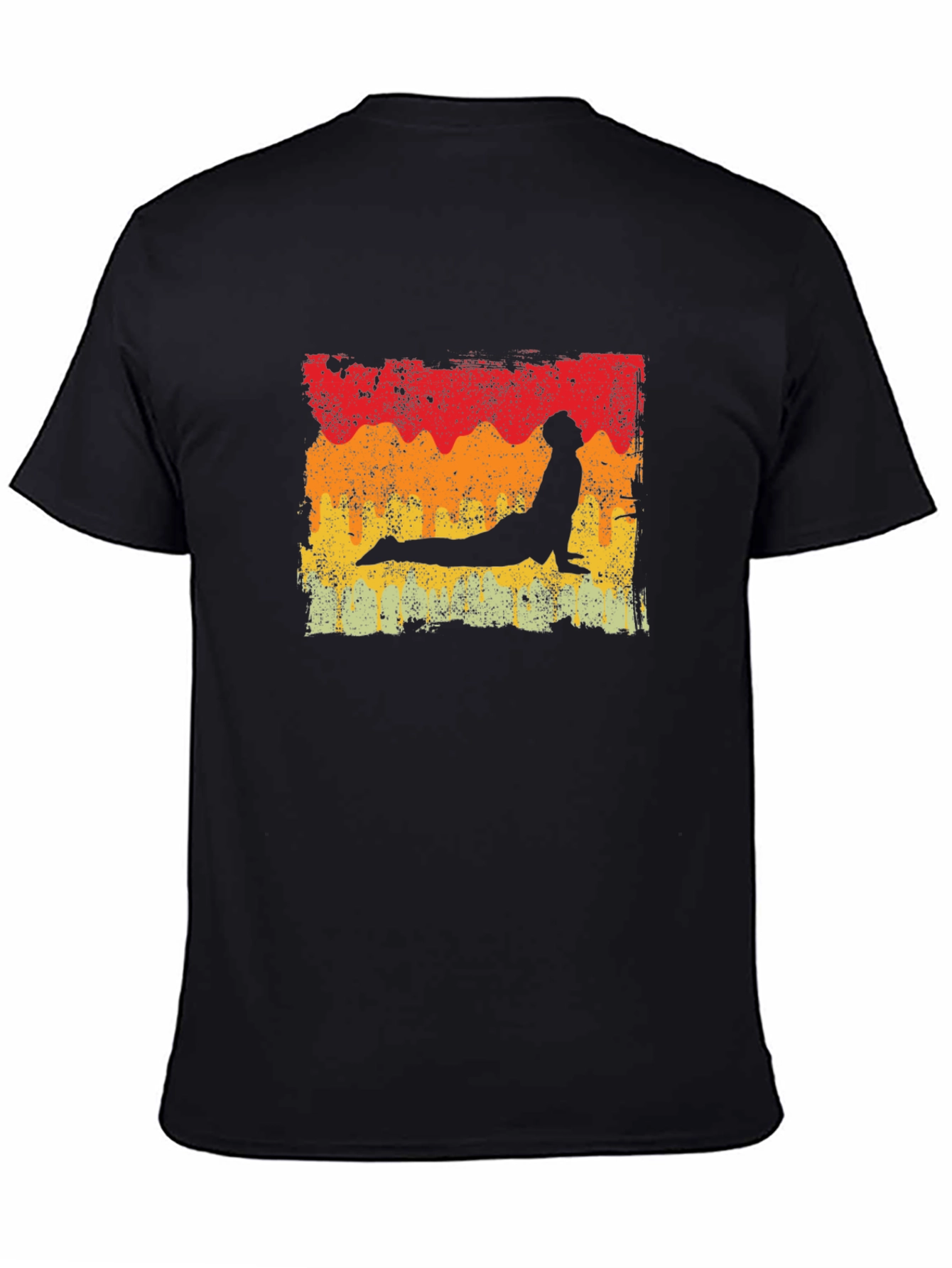Retro Yoga Pose T-Shirt