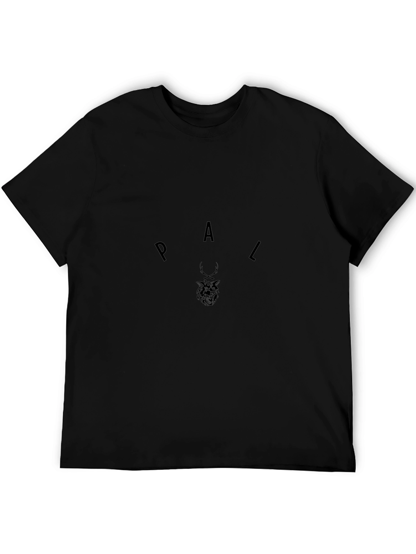 Mens Black PAL Graphic Tee