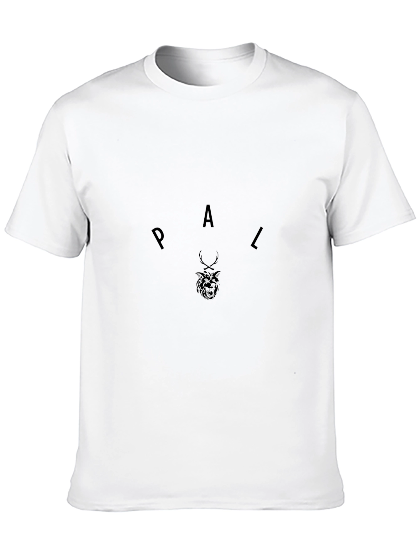 Mens Black PAL Graphic Tee
