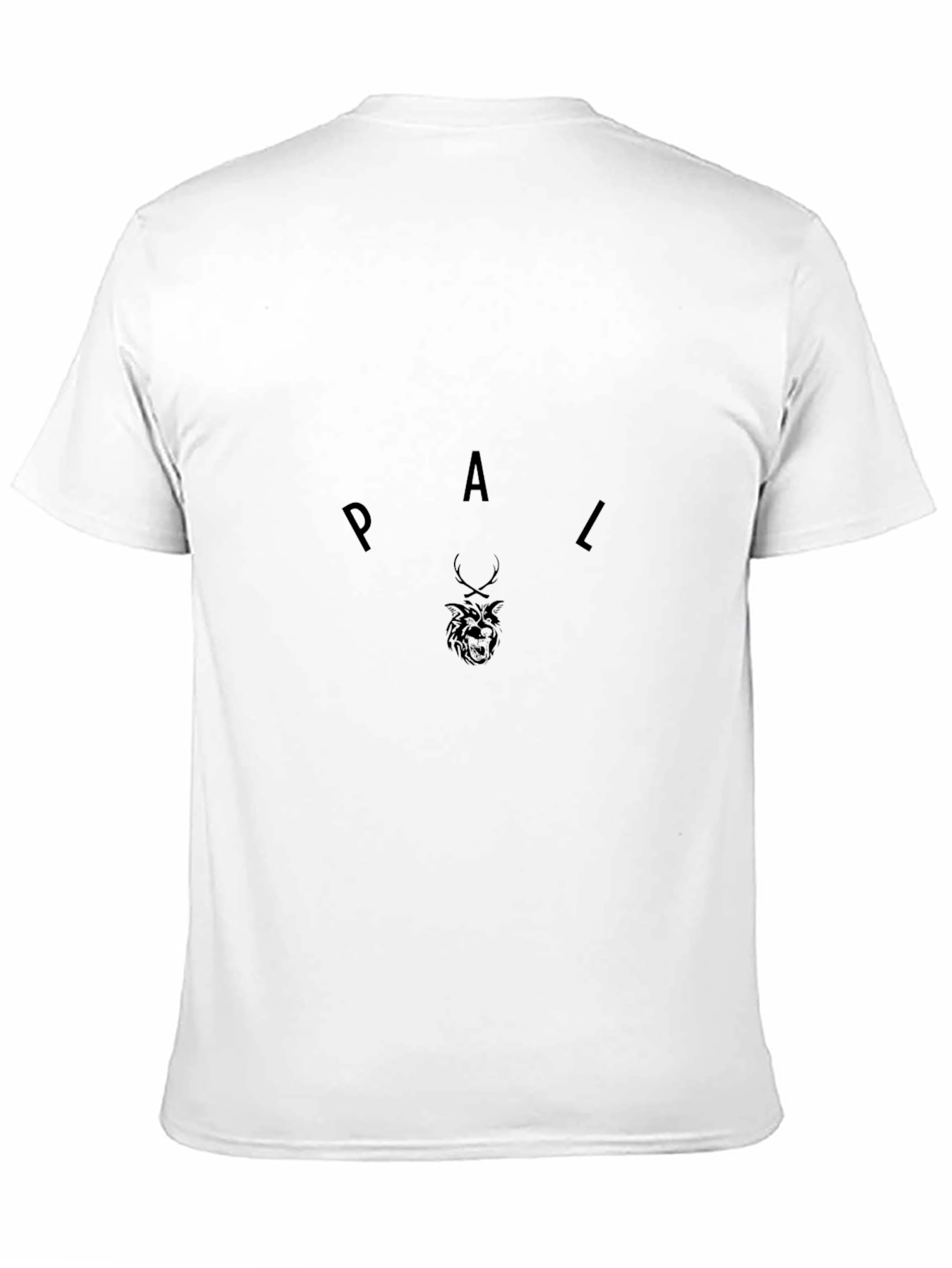Mens Black PAL Graphic Tee