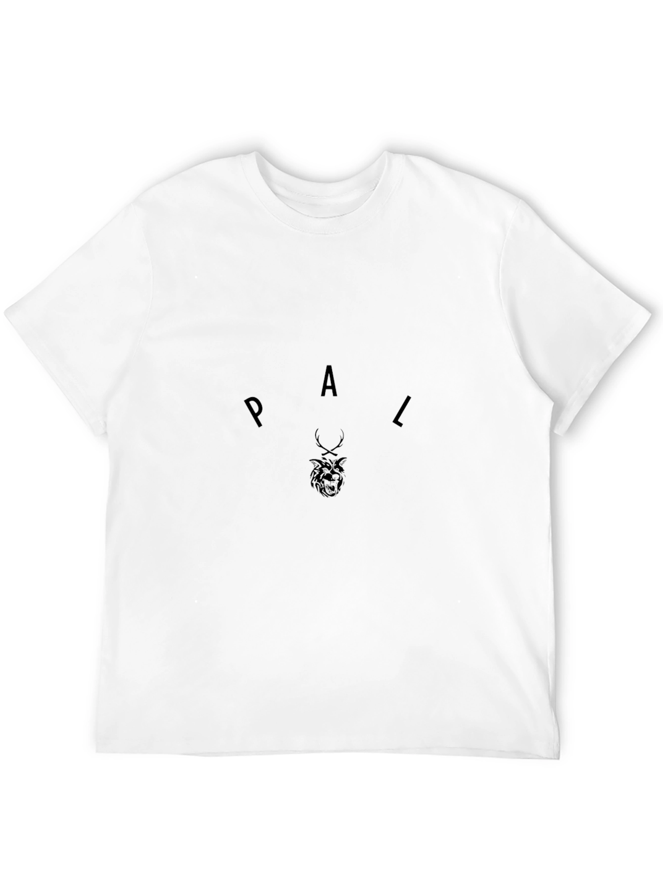 Mens Black PAL Graphic Tee