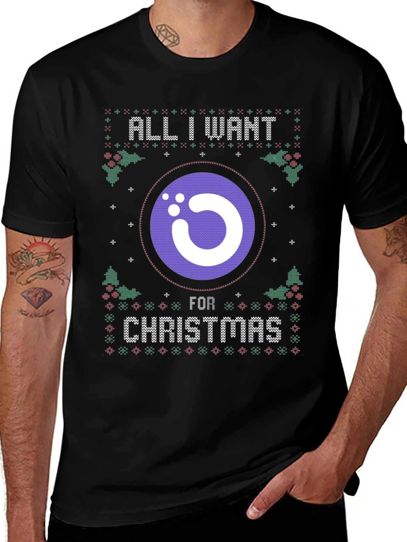 All I Want For Christmas Cryptocurrency T-Shirt