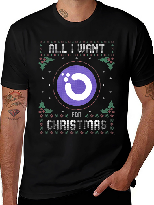 All I Want For Christmas Cryptocurrency T-Shirt