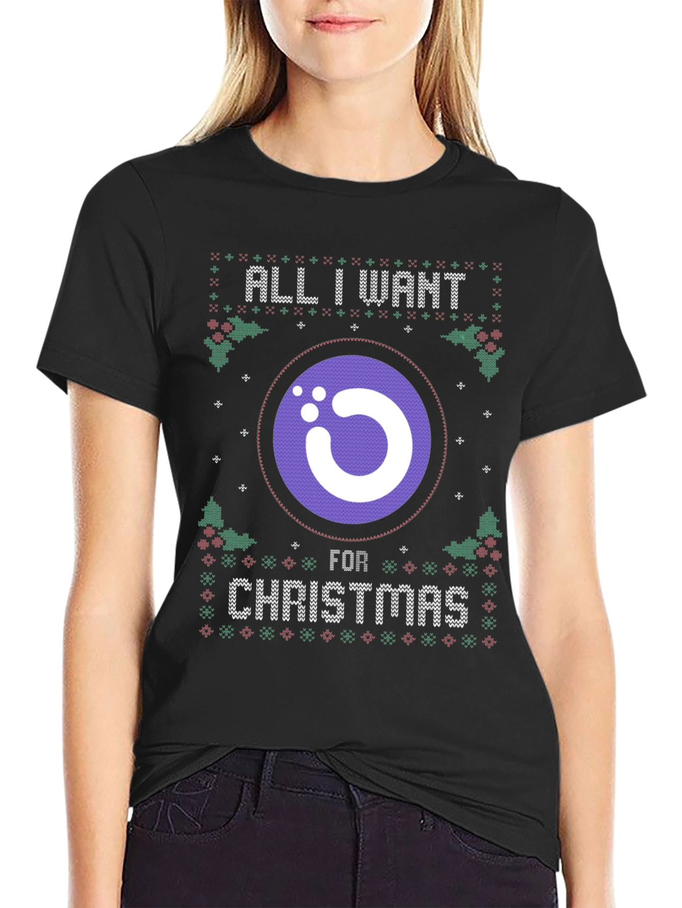 All I Want For Christmas Cryptocurrency T-Shirt