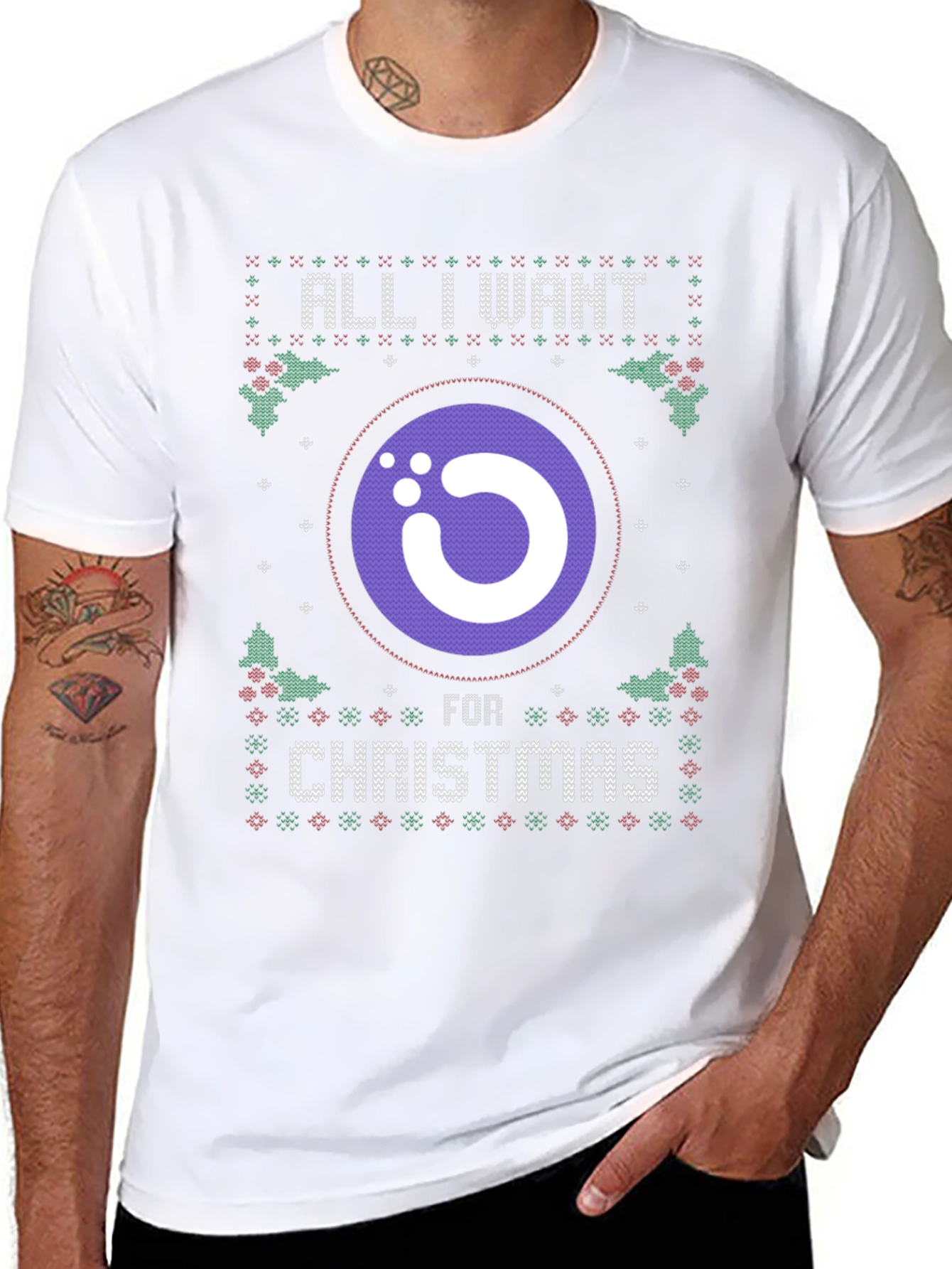 All I Want For Christmas Cryptocurrency T-Shirt