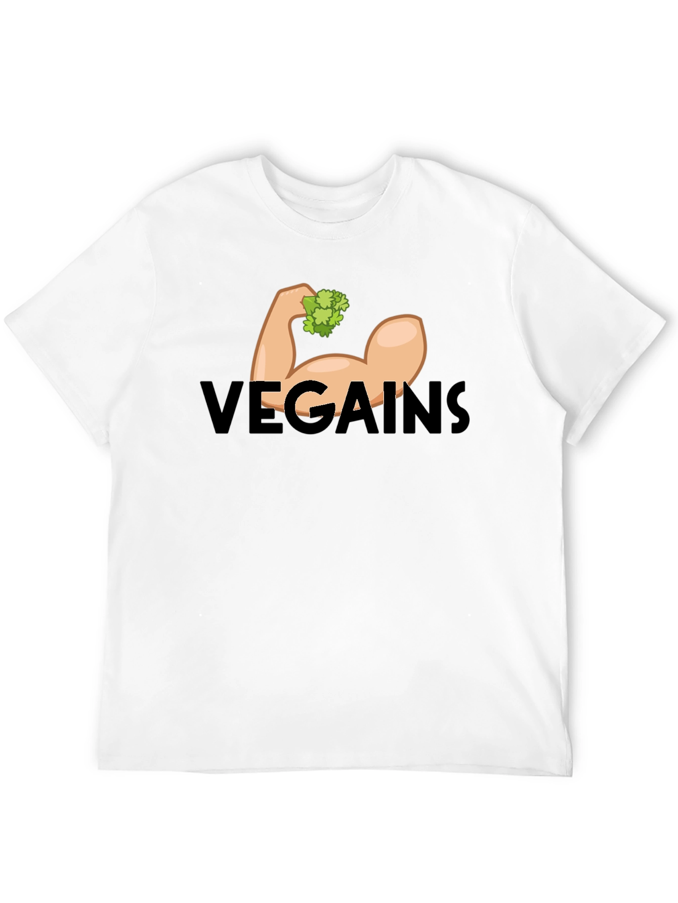 Vegains Graphic T-Shirt - Vegan Fitness Apparel