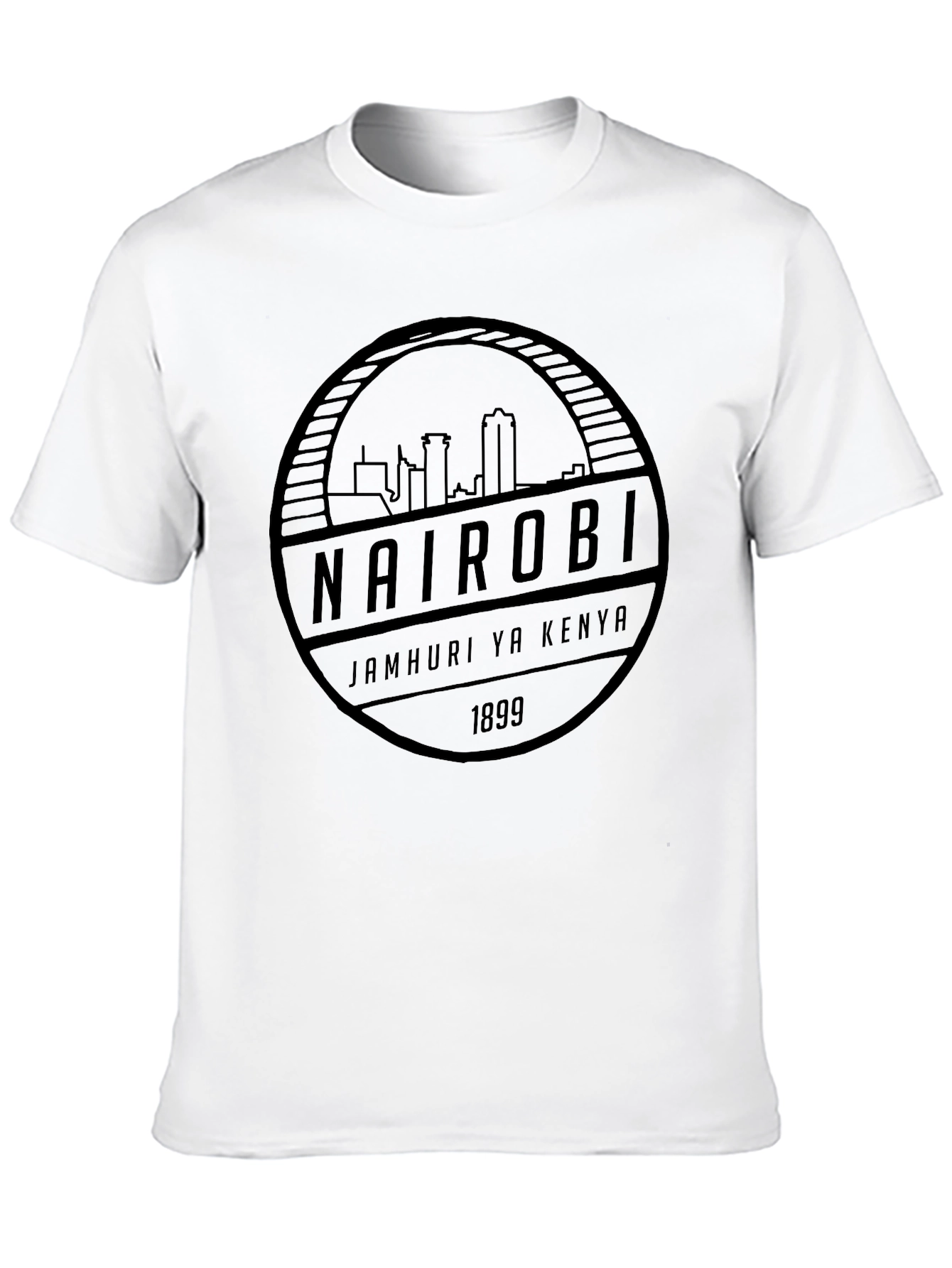 Nairobi Kenya Skyline Graphic Tee - City Pride T-Shirt