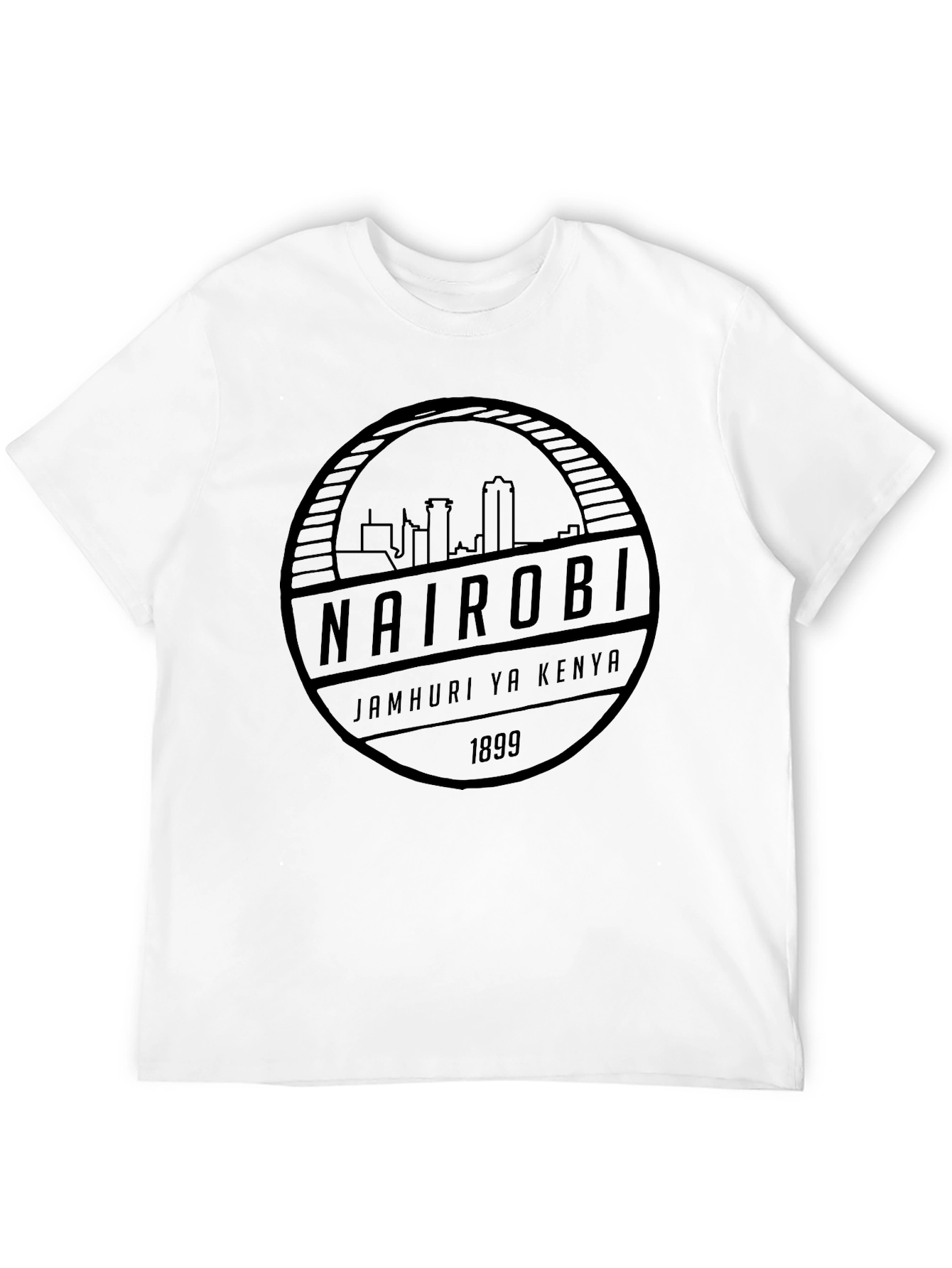 Nairobi Kenya Skyline Graphic Tee - City Pride T-Shirt