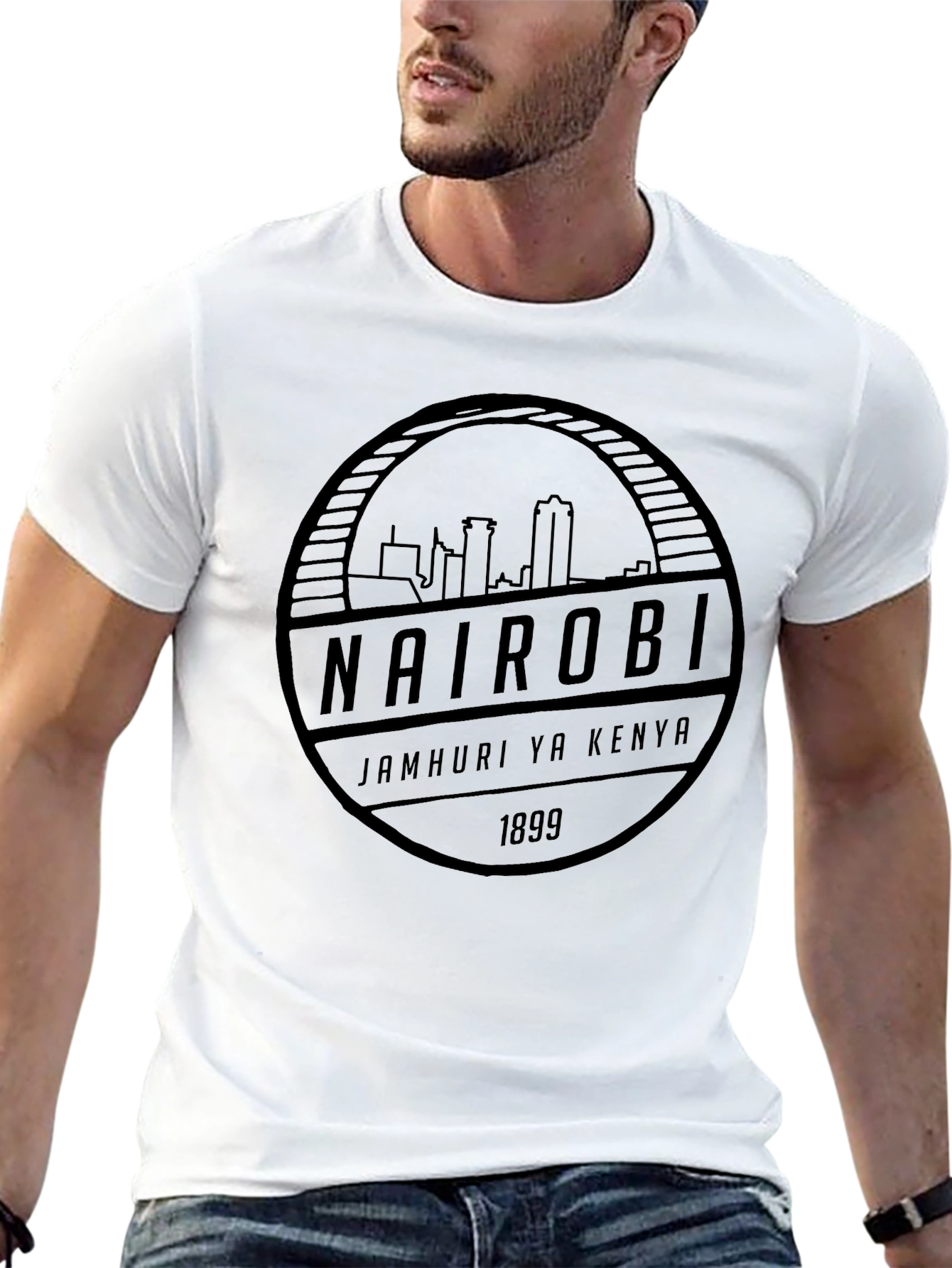 Nairobi Kenya Skyline Graphic Tee - City Pride T-Shirt
