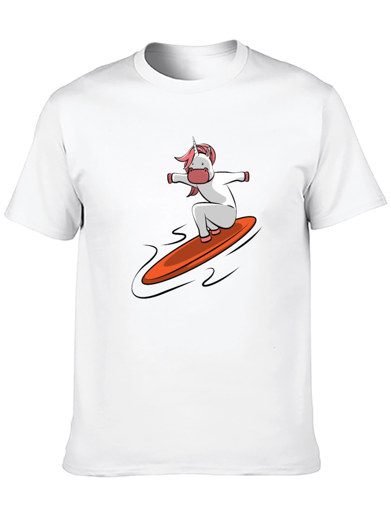 Surfing Unicorn Graphic Tee