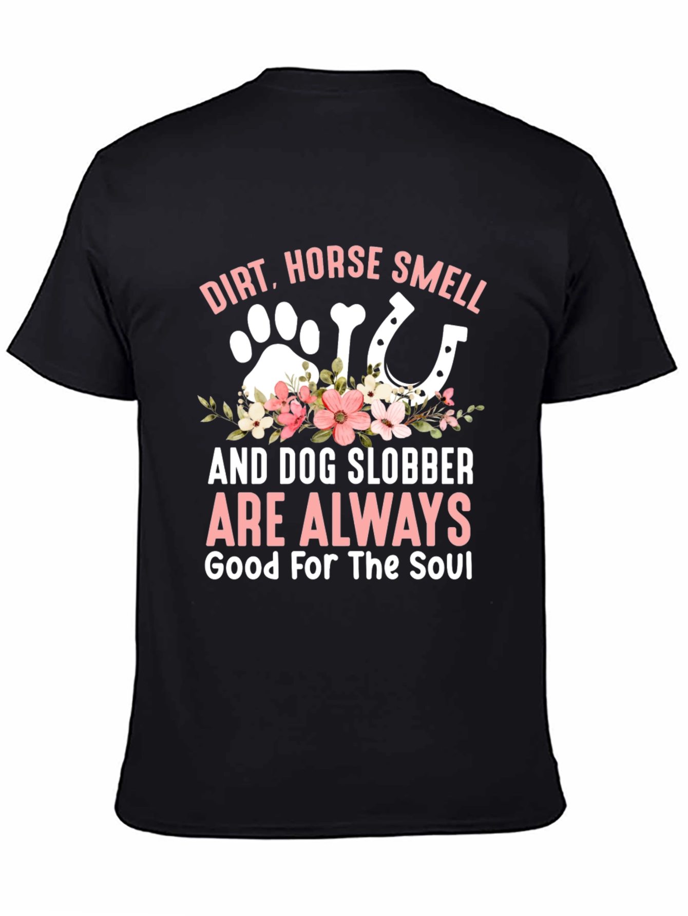 Dirt Horse Dog Graphic Tee