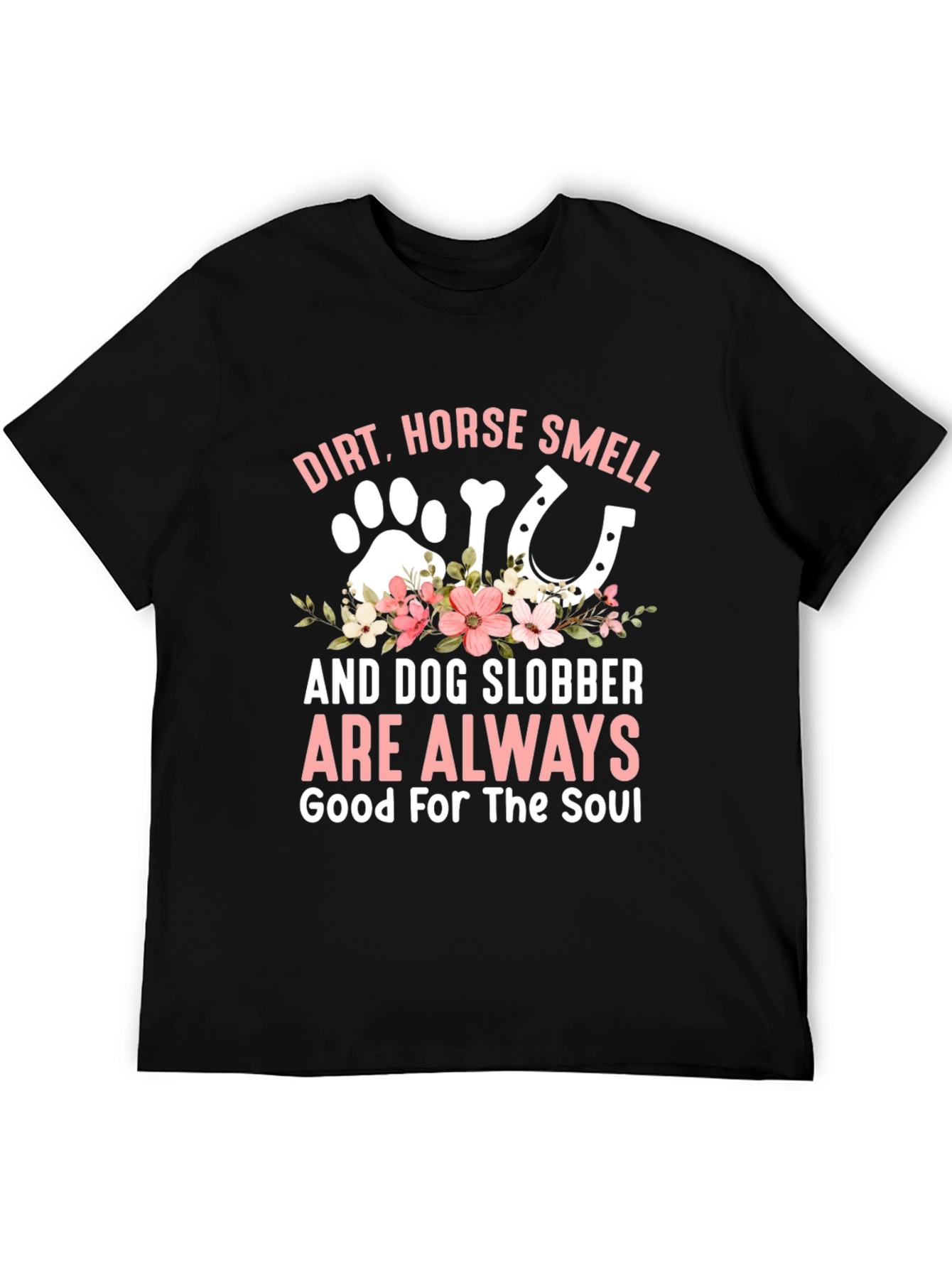 Dirt Horse Dog Graphic Tee