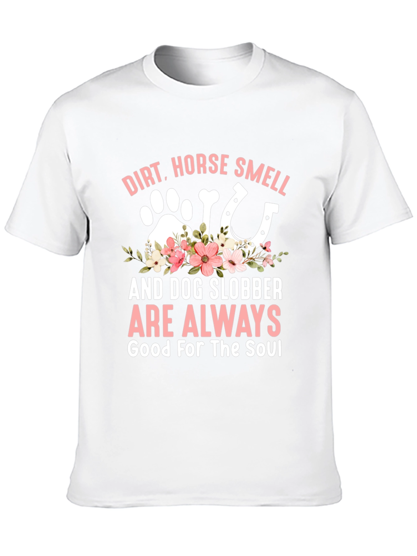 Dirt Horse Dog Graphic Tee