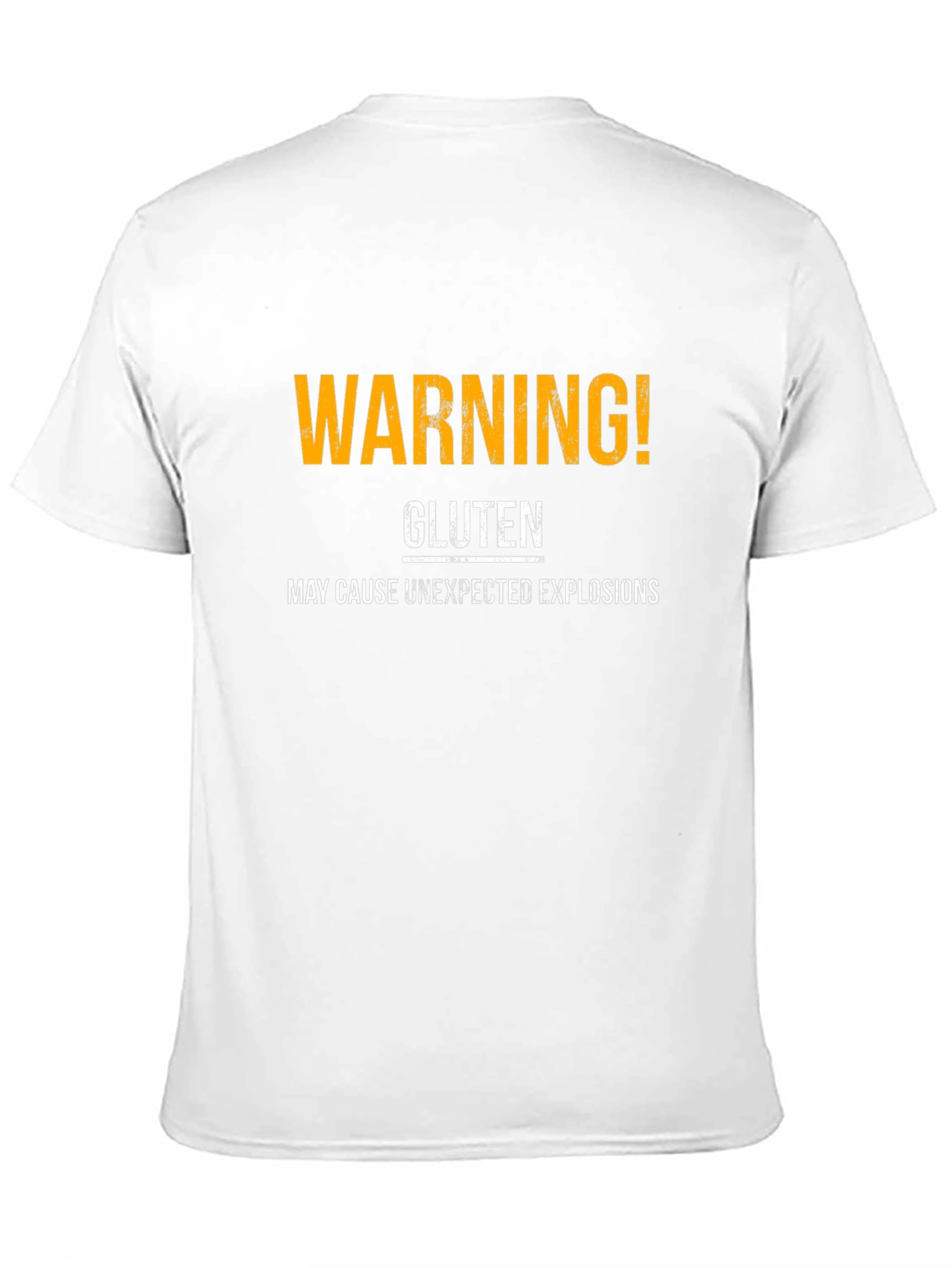 Warning Gluten May Cause Unexpected Explosions T-Shirt