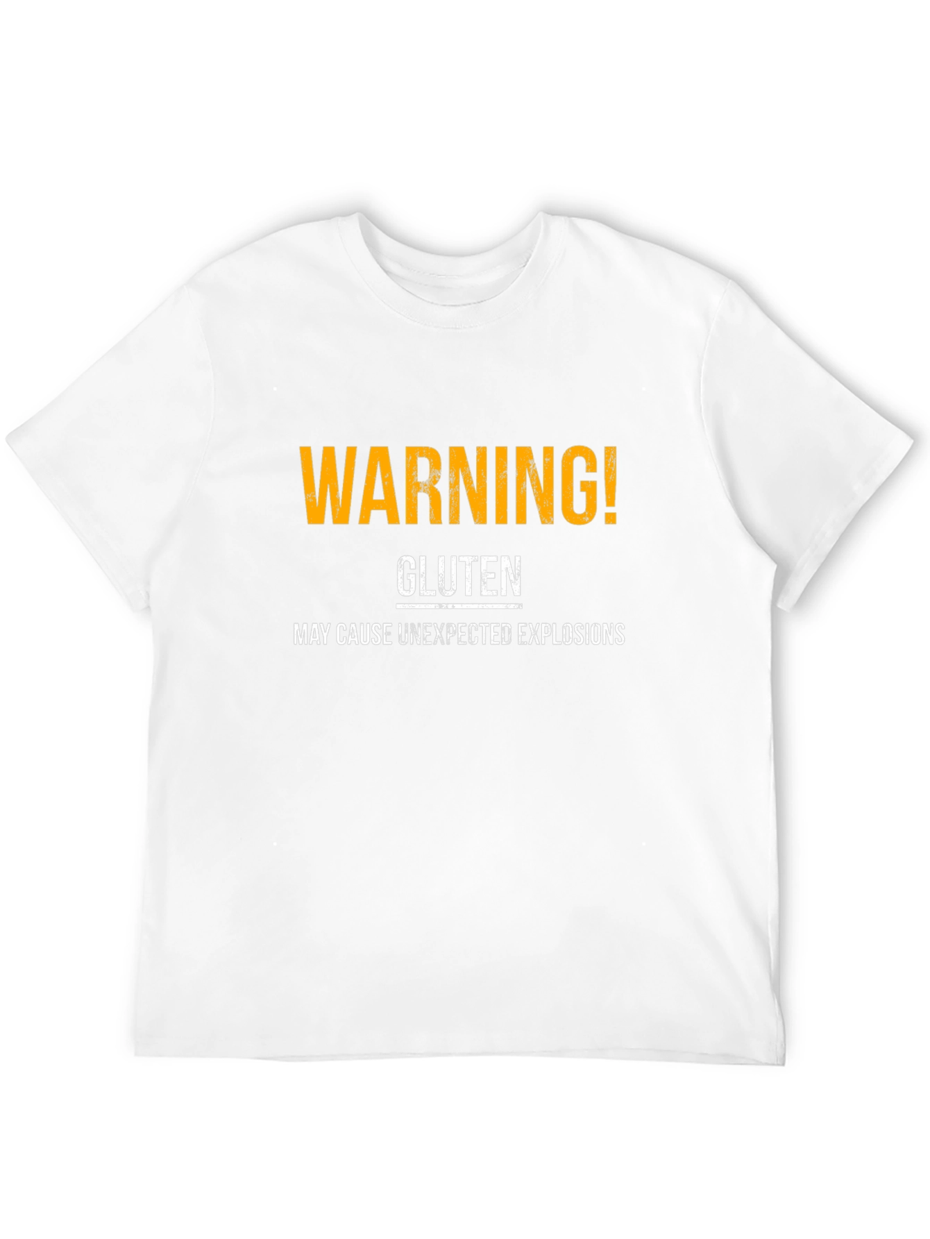 Warning Gluten May Cause Unexpected Explosions T-Shirt