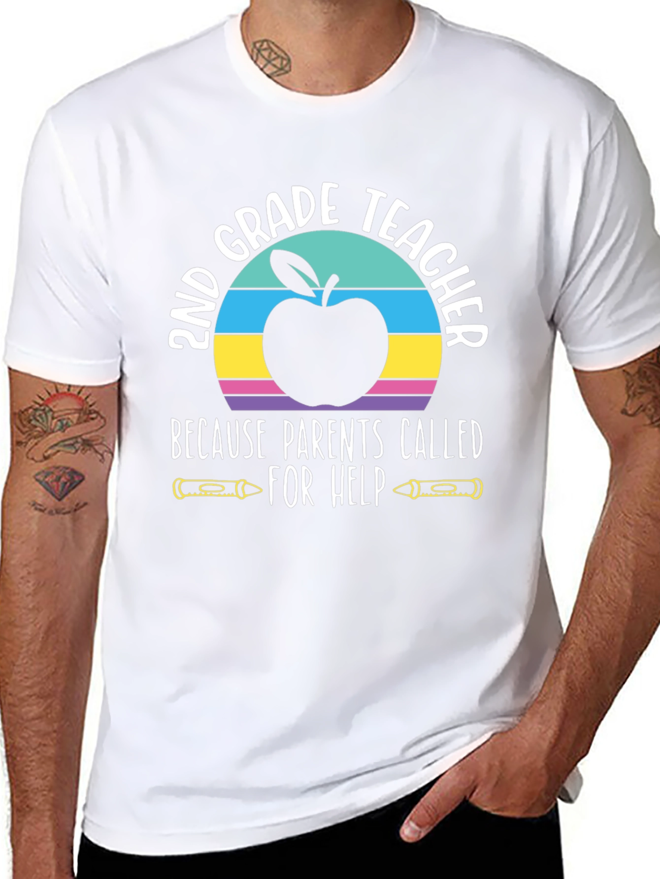 2nd Grade Teacher Graphic Tee