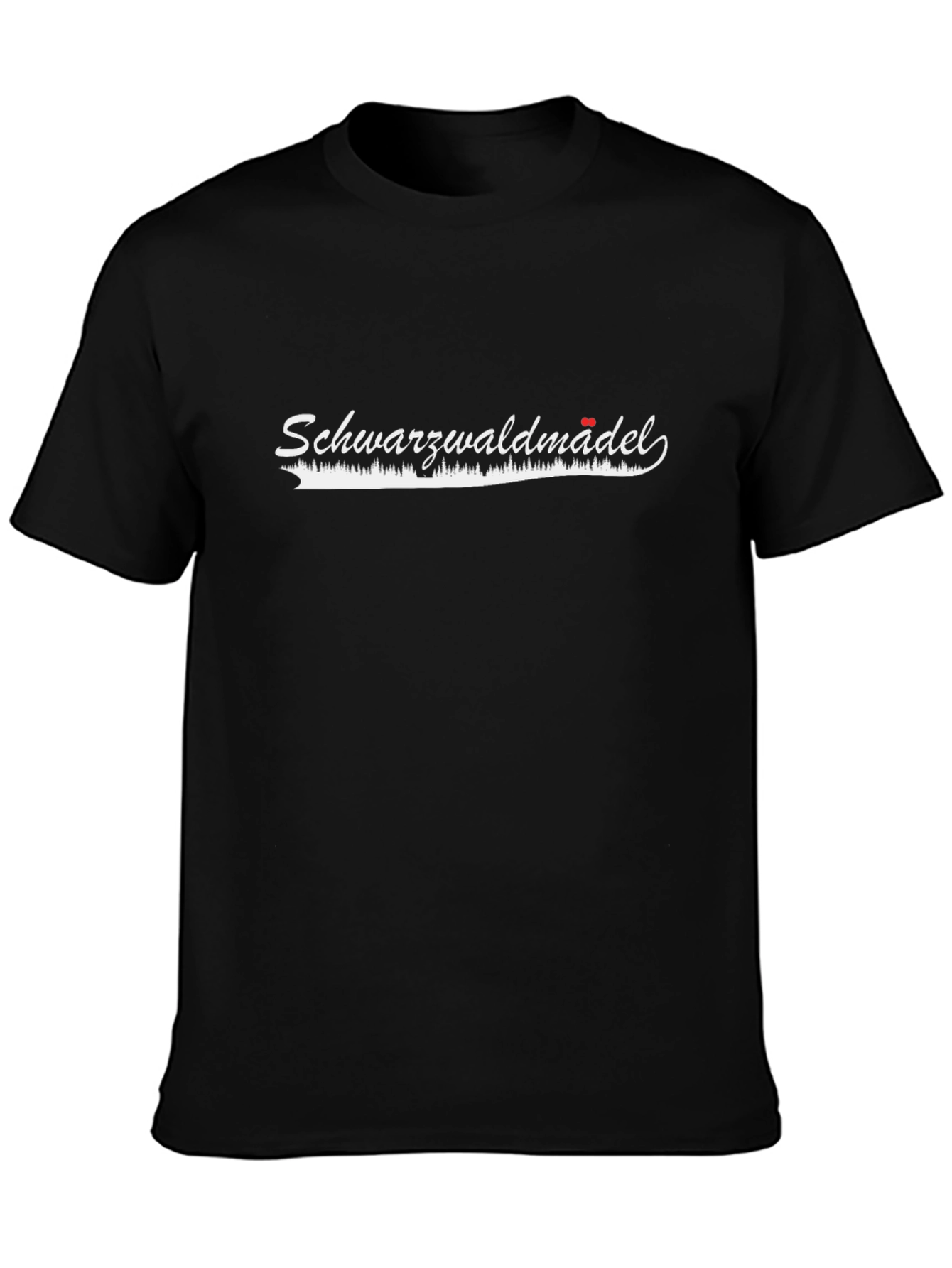 Schwarzwaldmädel Black T-Shirt
