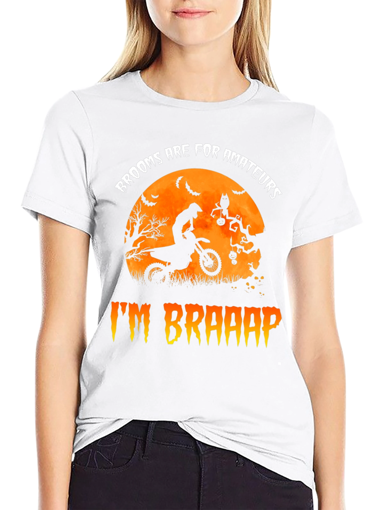 Im Braaap T-Shirt Motocross Halloween Graphic Tee