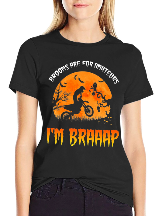 Im Braaap T-Shirt Motocross Halloween Graphic Tee