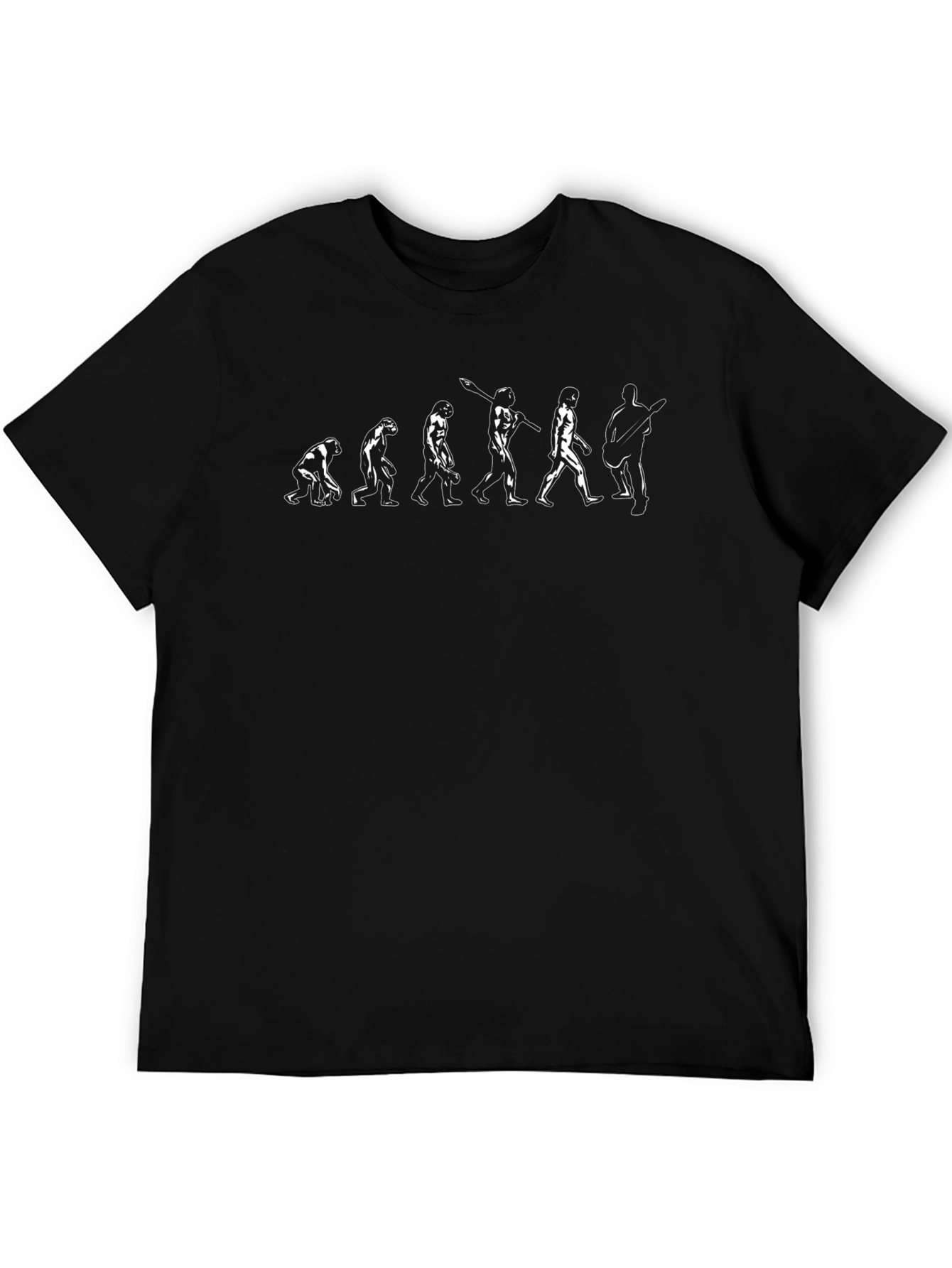 Evolution of a Guitarist T-Shirt - Black