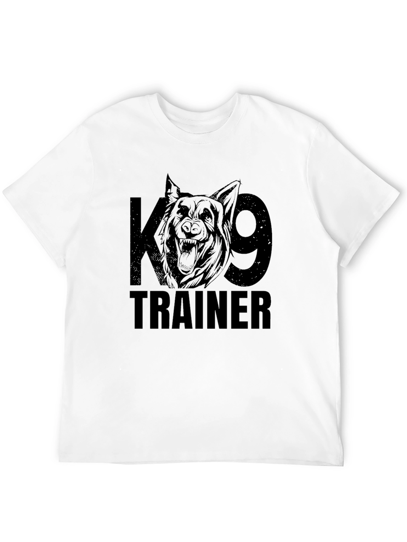 K9 Trainer Graphic Print T-Shirt