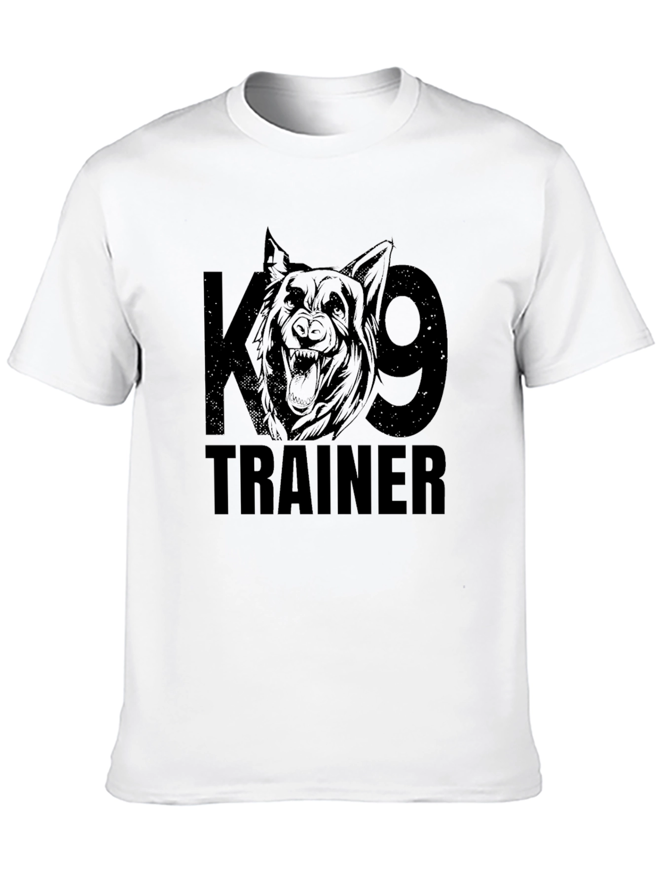 K9 Trainer Graphic Print T-Shirt