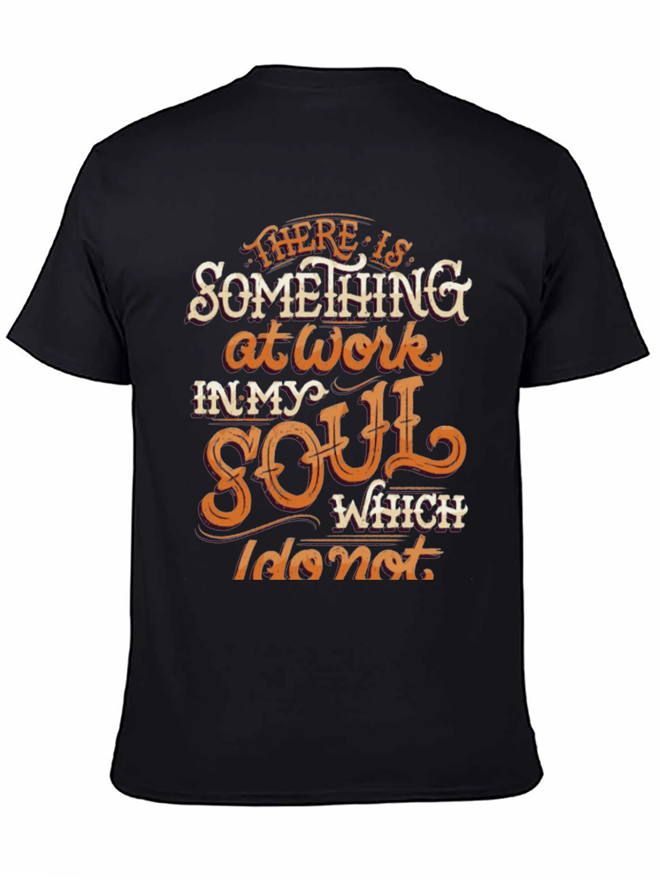 Soulful Graphic Tee - Inspiring Message T-Shirt