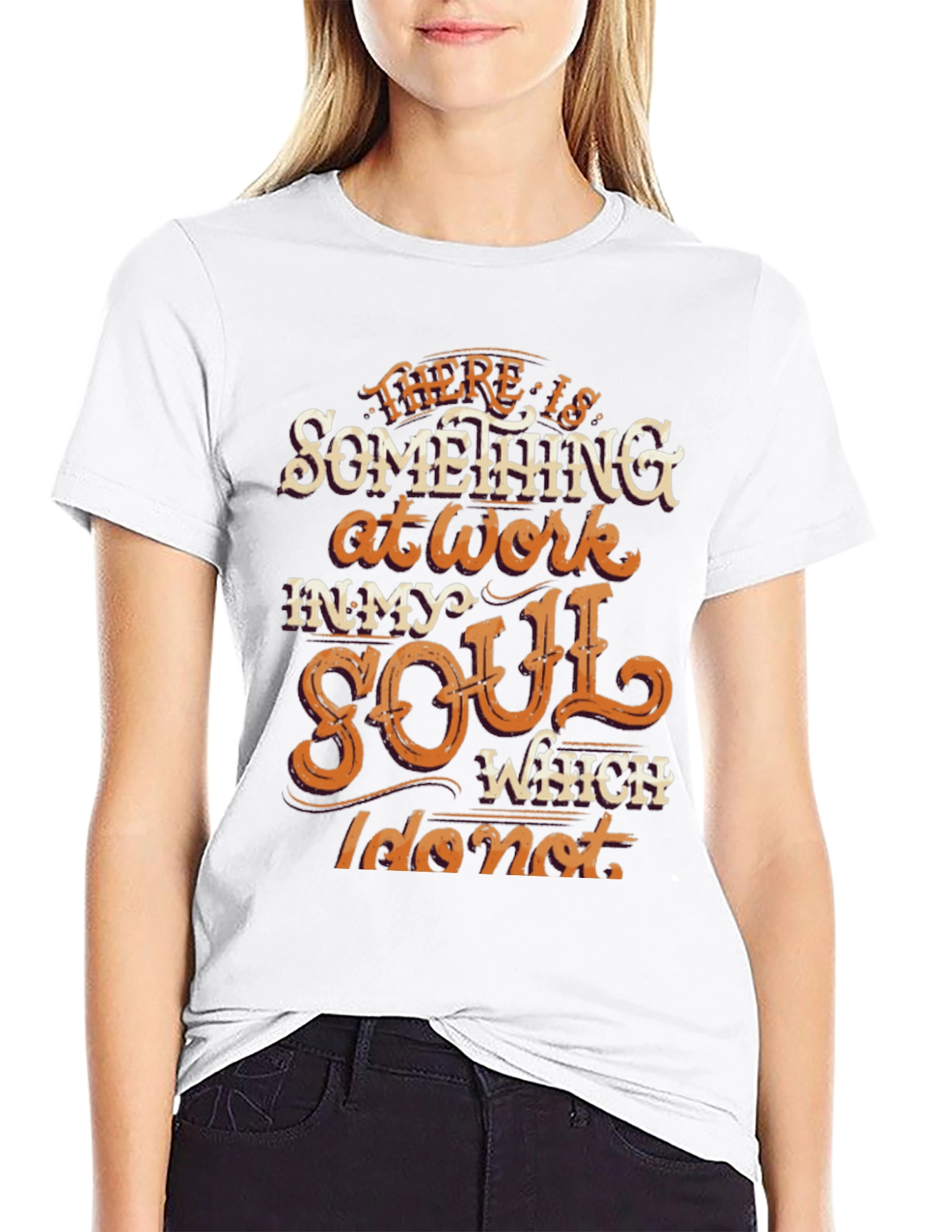 Soulful Graphic Tee - Inspiring Message T-Shirt