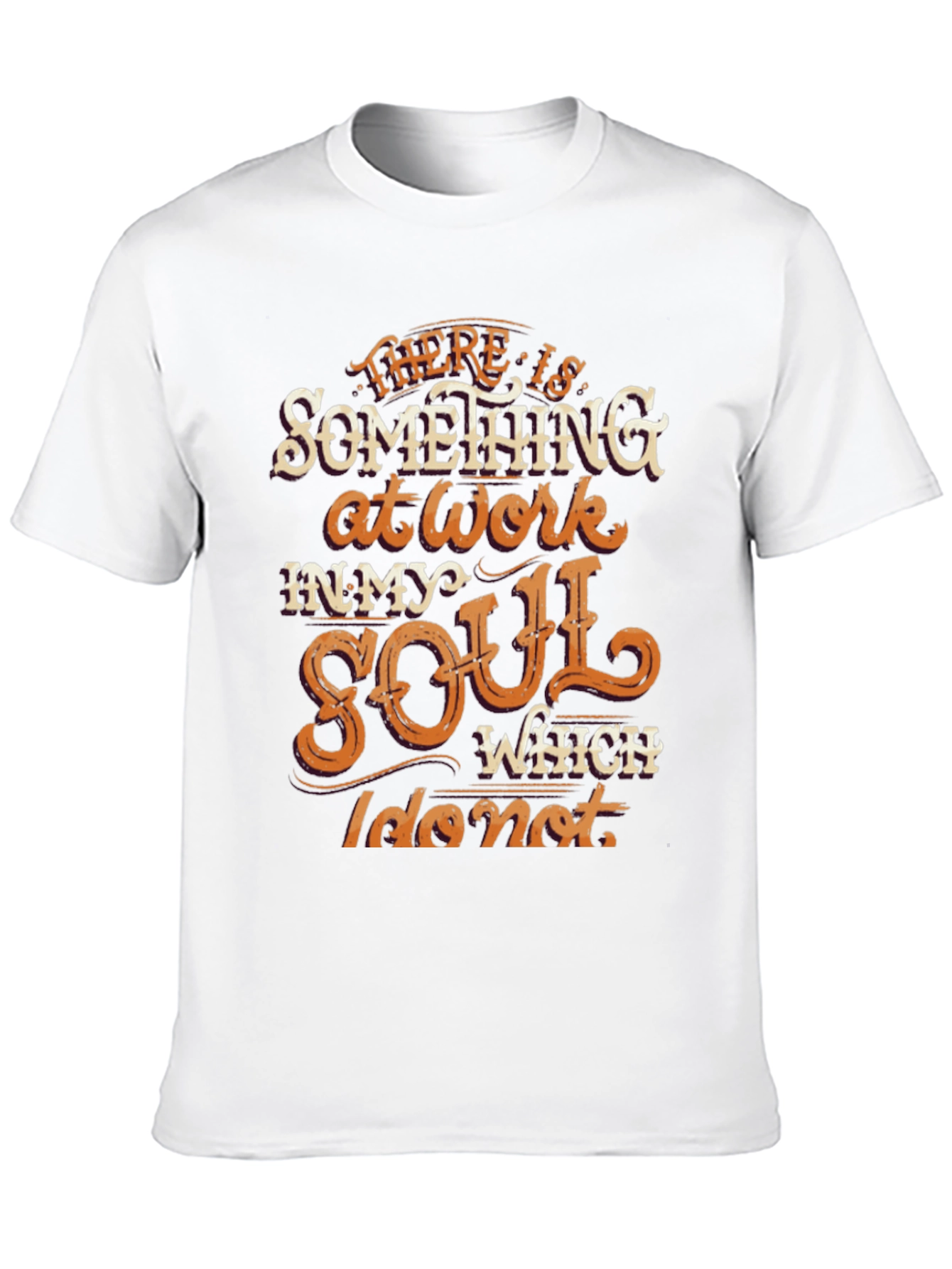 Soulful Graphic Tee - Inspiring Message T-Shirt
