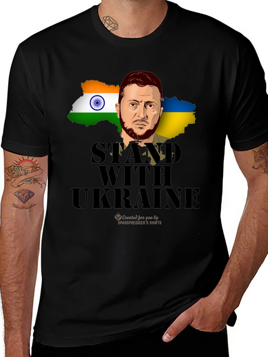 Stand With Ukraine T-Shirt Zelensky Support