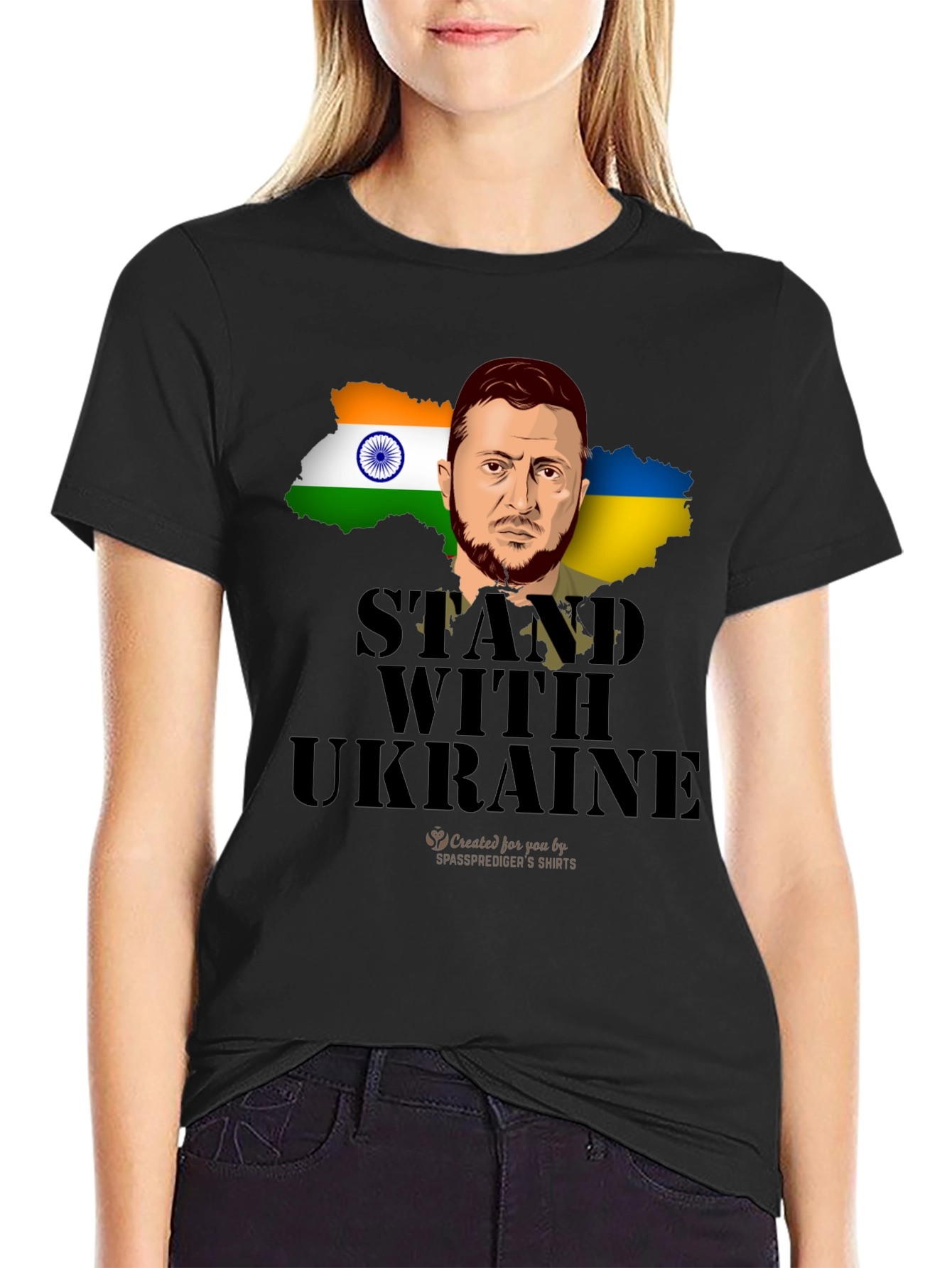 Stand With Ukraine T-Shirt Zelensky Support