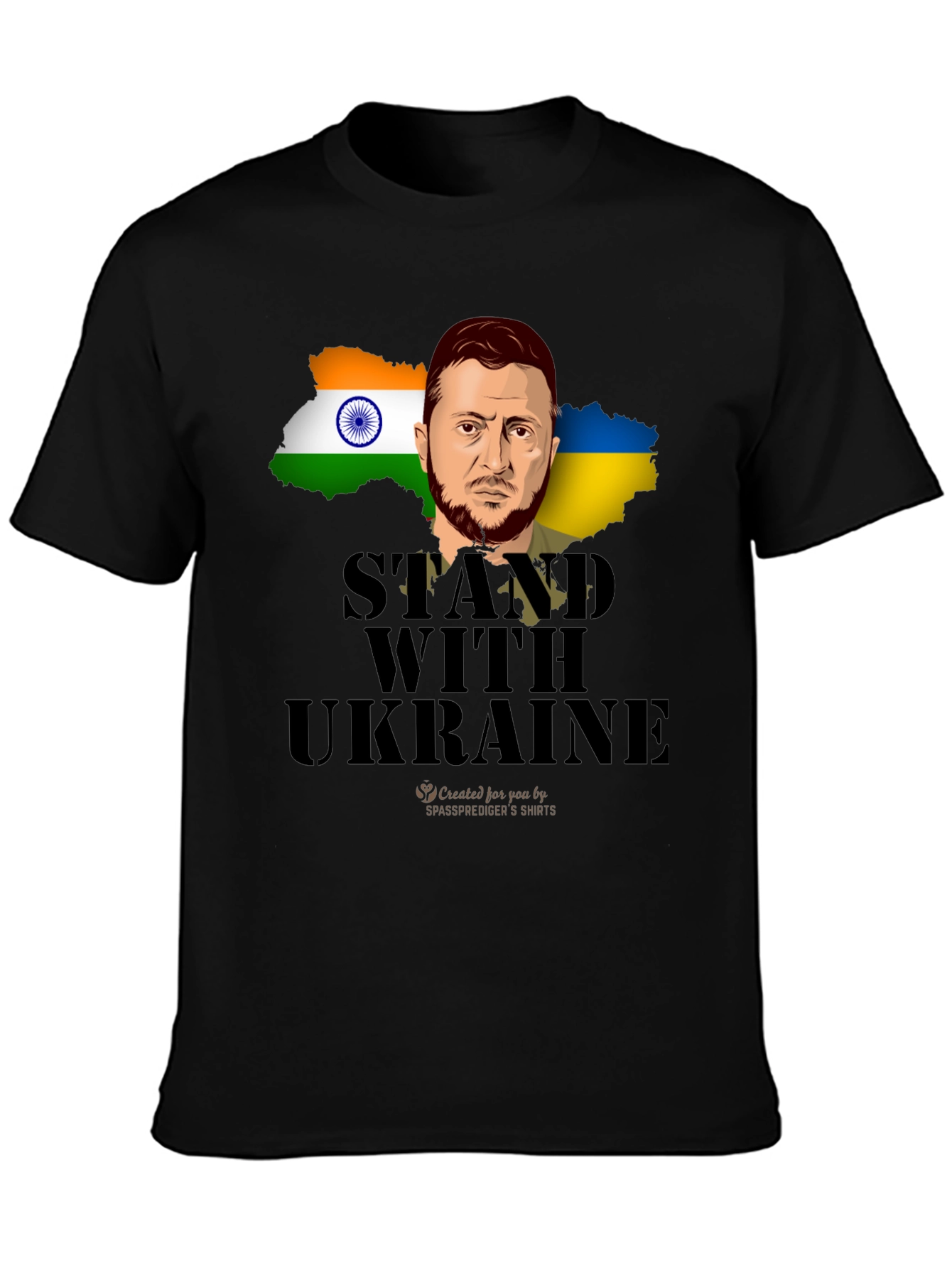 Stand With Ukraine T-Shirt Zelensky Support