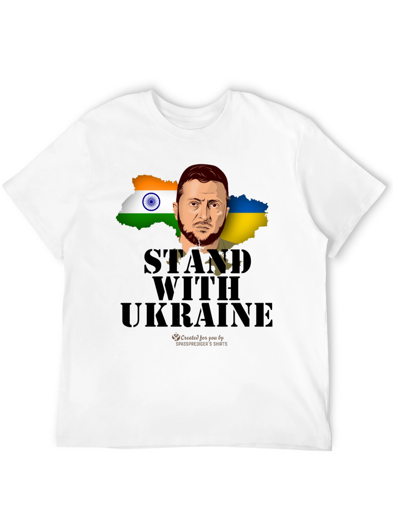 Stand With Ukraine T-Shirt Zelensky Support